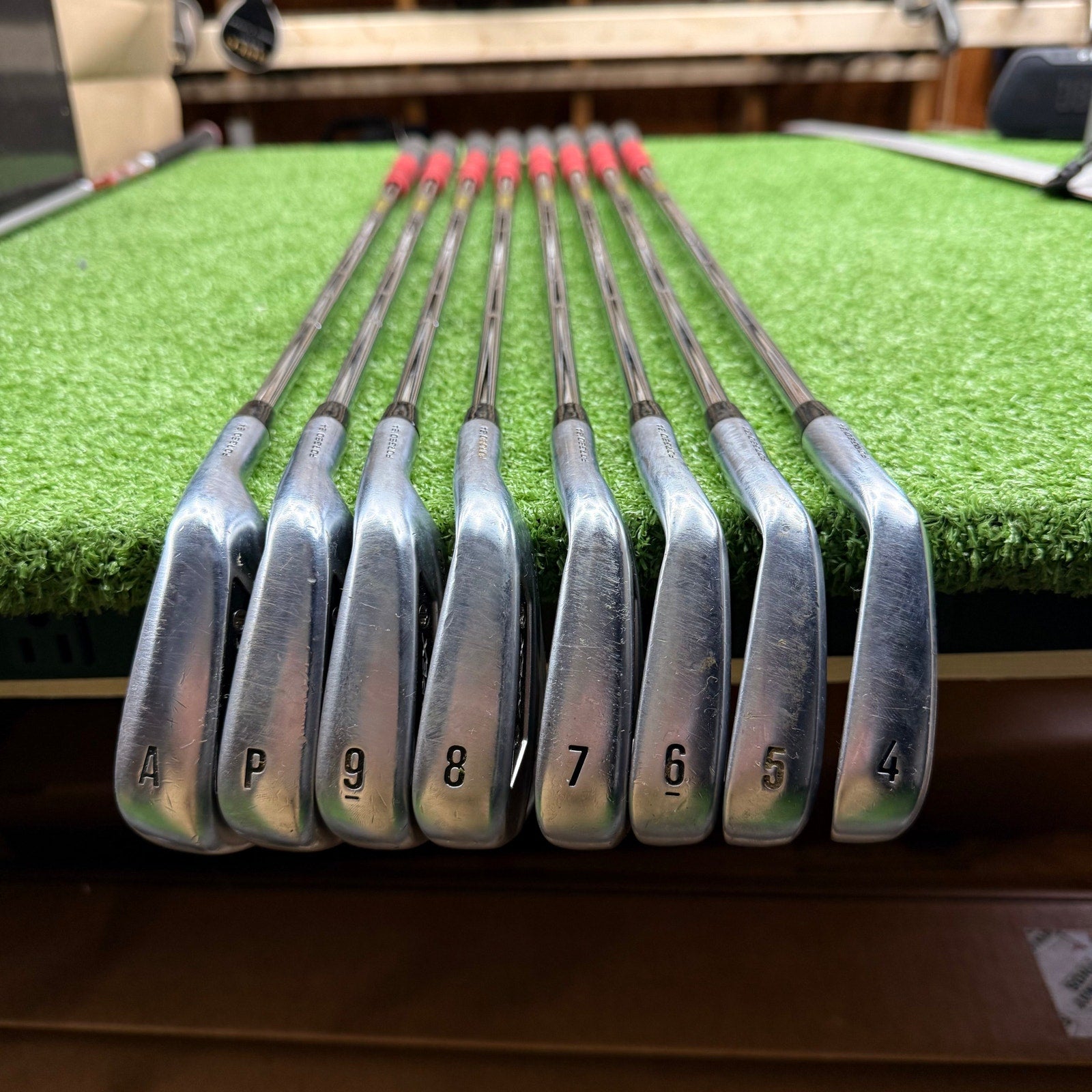 Callaway 2024 Apex Pro Iron Set 4-PW+AW Stiff Steel RH - FAIRWAY FINDS