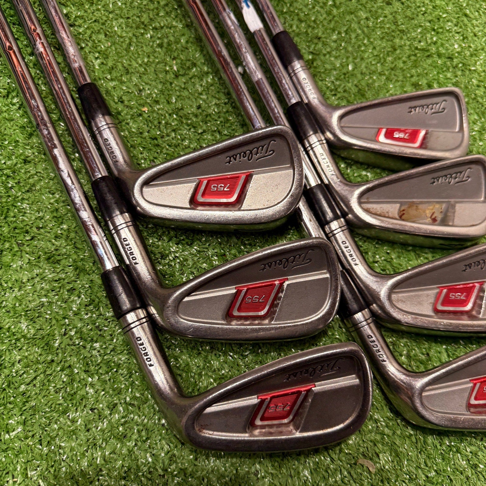 Titleist 755 Iron Set 3-PW X-Stiff Steel RH *READ* - FAIRWAY FINDS