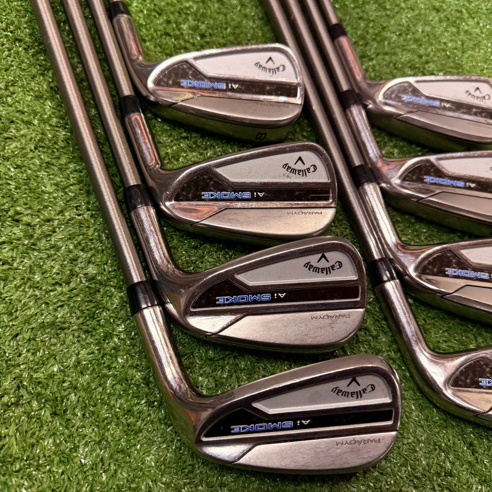 Callaway AI smoke Iron Set 4-GW Regular Steelfiber RH