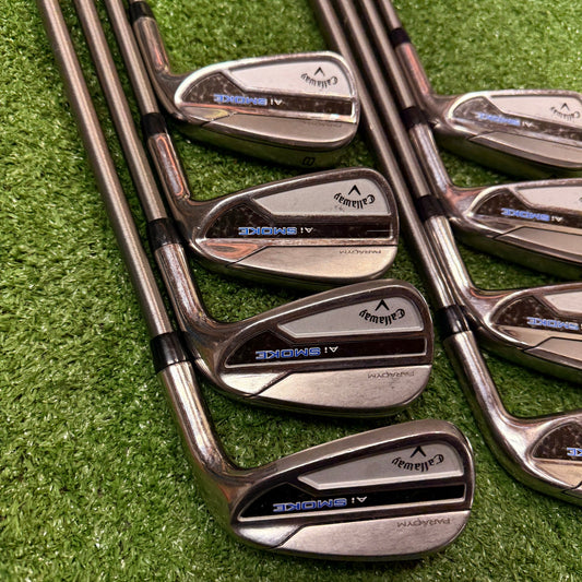 Callaway AI smoke Iron Set 4-GW Regular Steelfiber RH