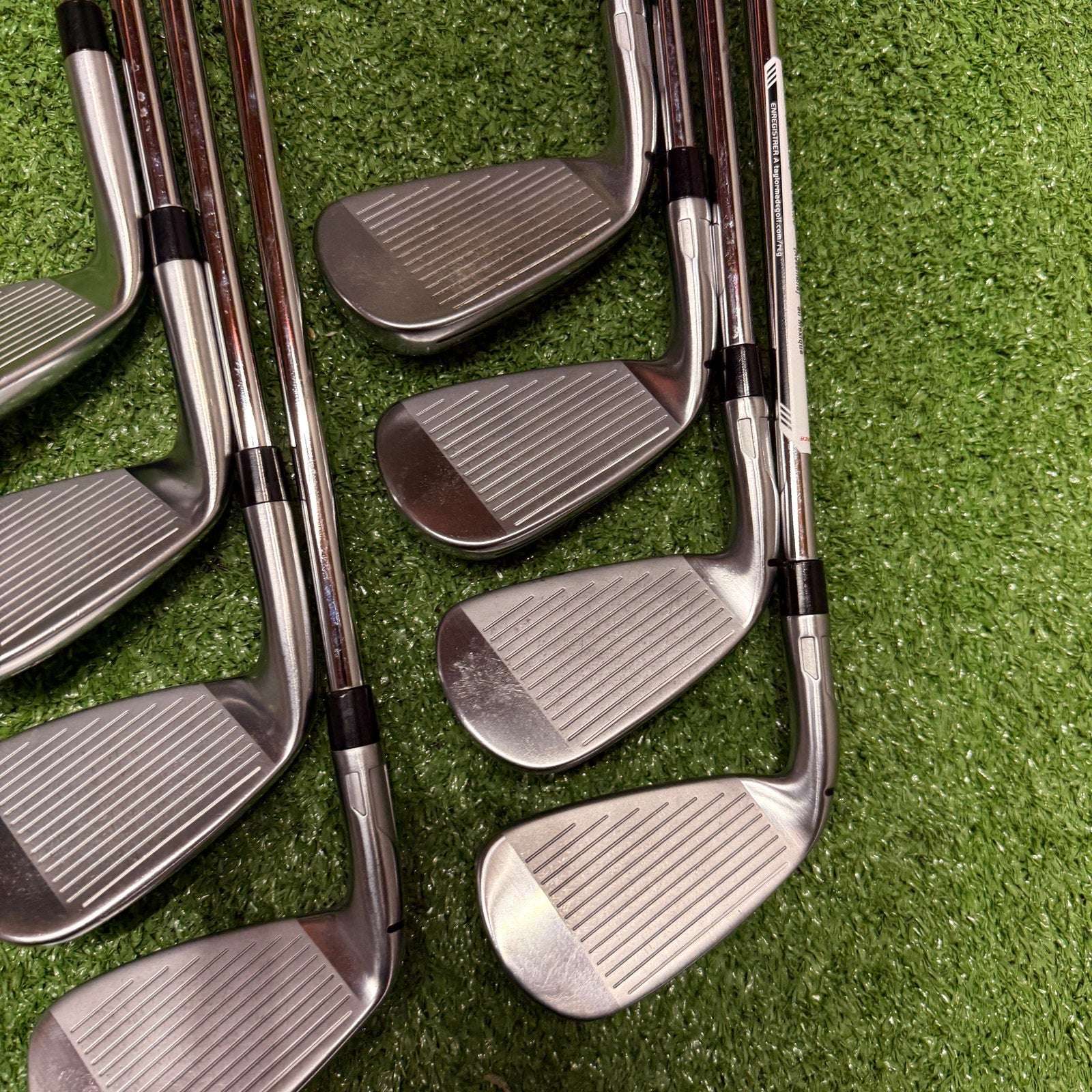 Taylormade QI Iron Set 4-PW+AW Stiff Steel RH - FAIRWAY FINDS