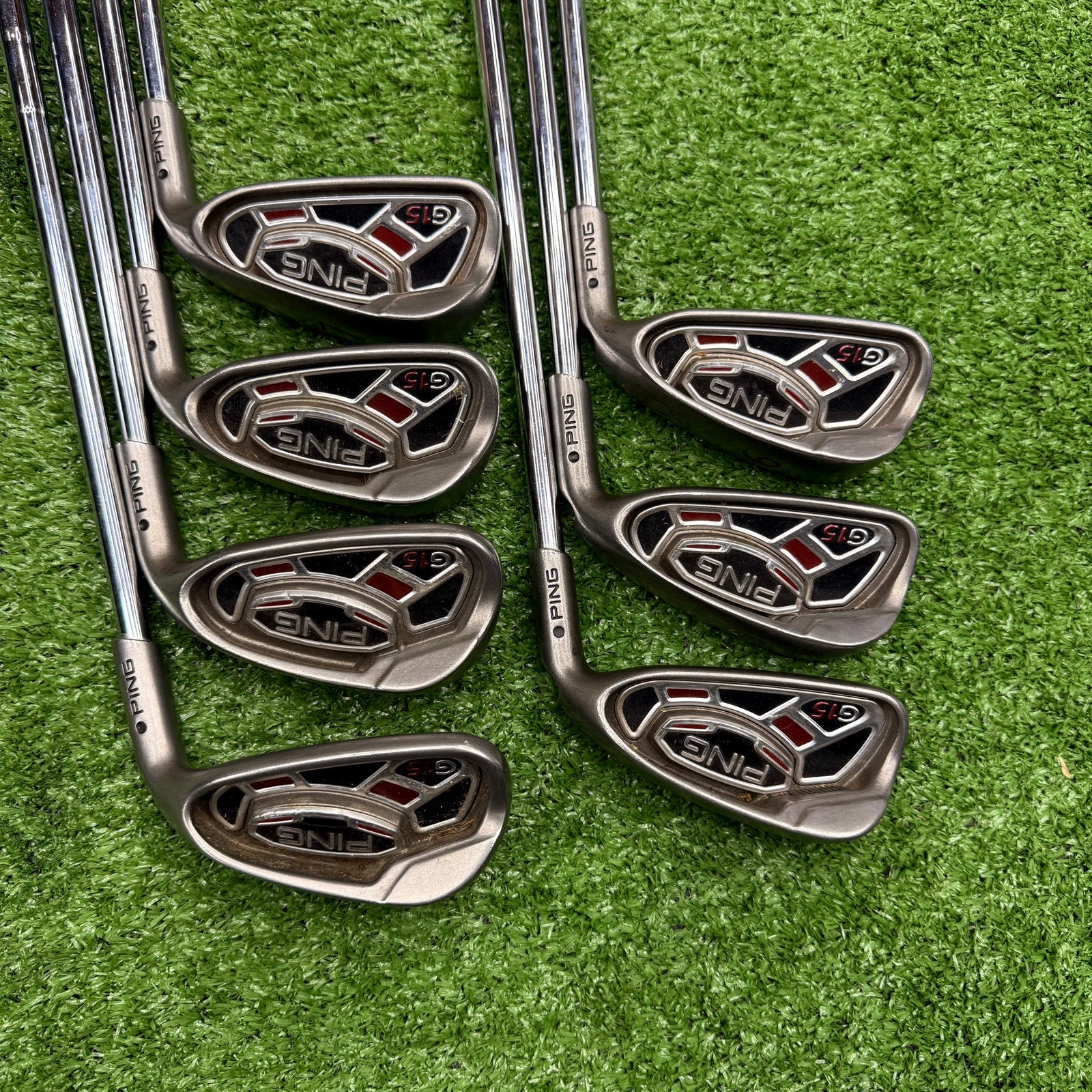PING G15 Iron Set 4-PW Regular Steel RH *READ* - FAIRWAY FINDS