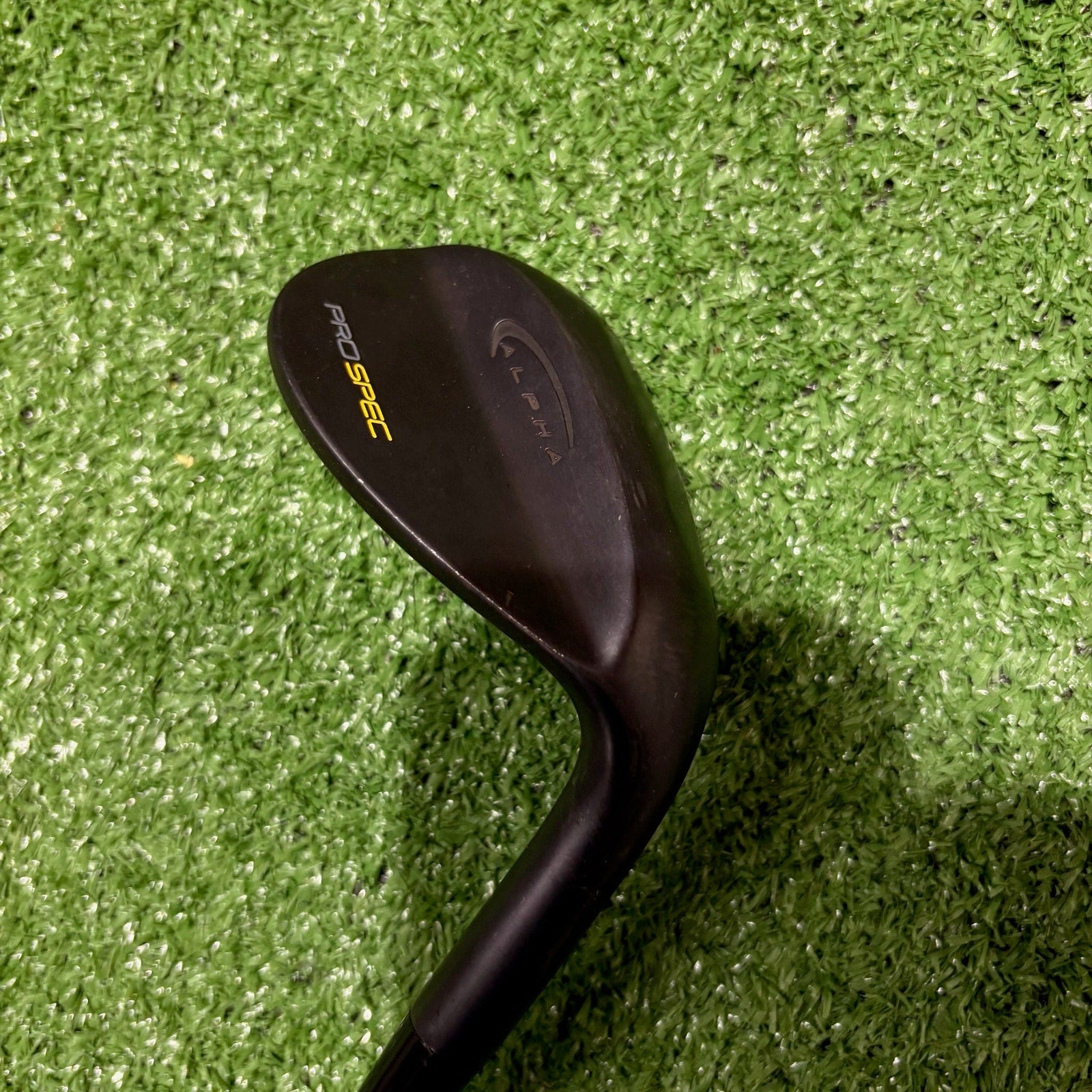 Alpha Pro Spec 56° Black Sand Wedge Graphite RH - FAIRWAY FINDS