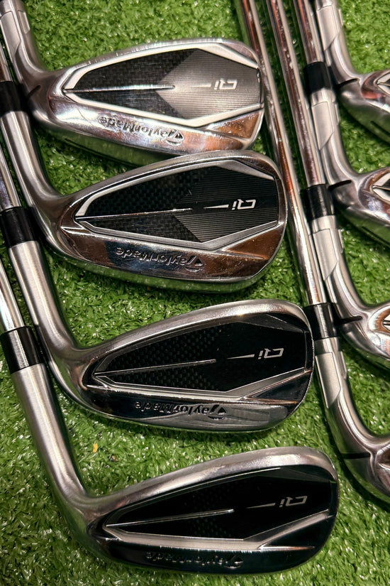 Taylormade QI Iron Set 4-PW+AW Stiff Steel RH - FAIRWAY FINDS