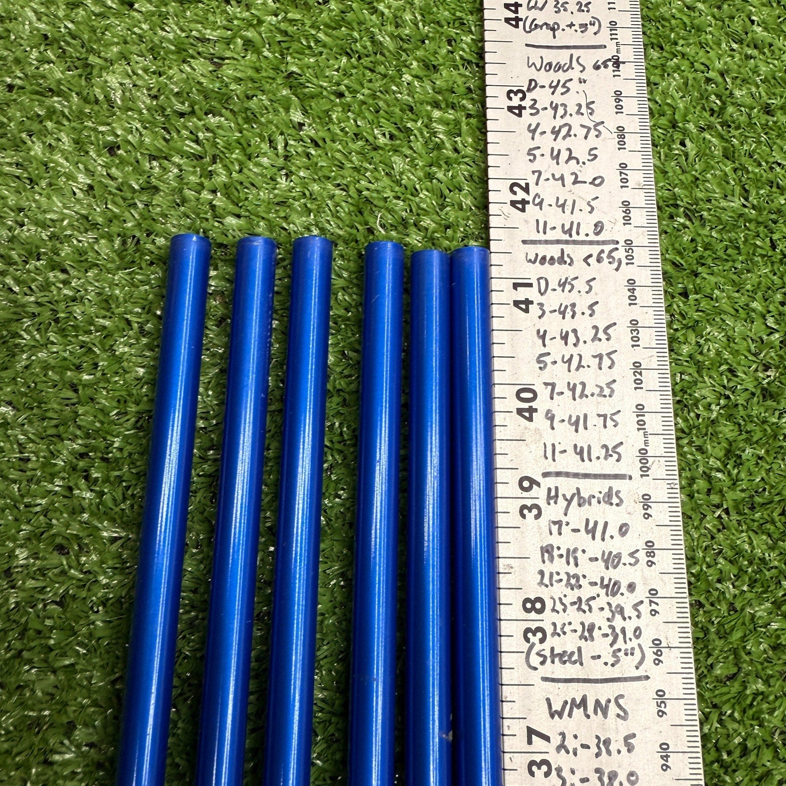ProLaunch Regular Graphite Iron Shafts 6pc 82g .370 Uncut