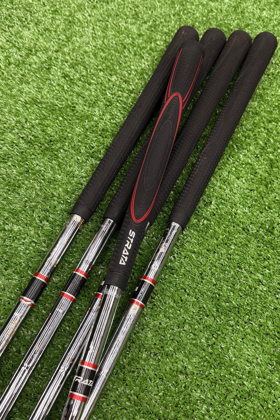 Callaway Strata Red Iron Set PW-6i Steel Uniflex RH - FAIRWAY FINDS