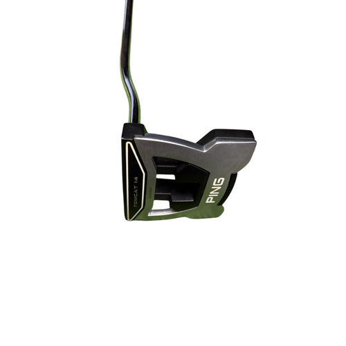 Ping 2023 Tomcat 14 Putter Straight Arc Steel Right Black Dot 37"-great