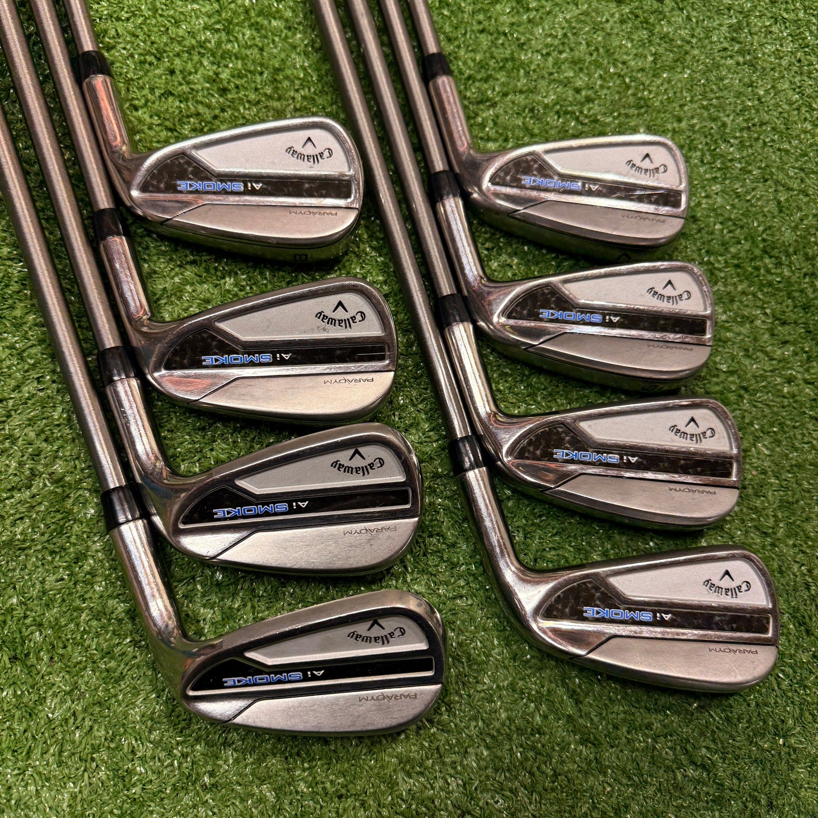 Callaway AI smoke Iron Set 4-GW Regular Steelfiber RH