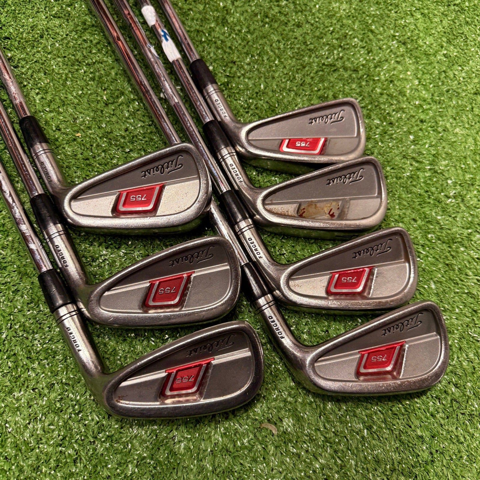 Titleist 755 Iron Set 3-PW X-Stiff Steel RH *READ* - FAIRWAY FINDS