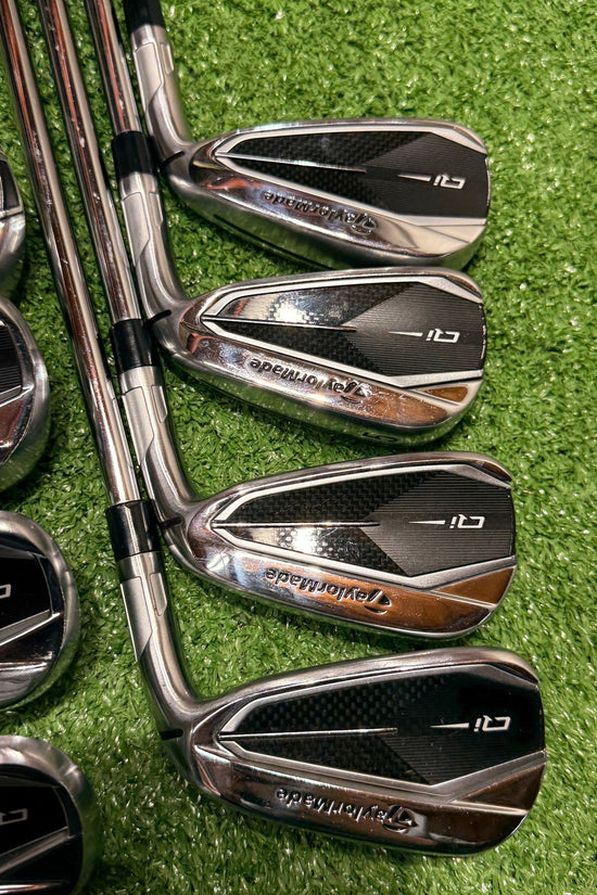 Taylormade QI Iron Set 4-PW+AW Stiff Steel RH - FAIRWAY FINDS