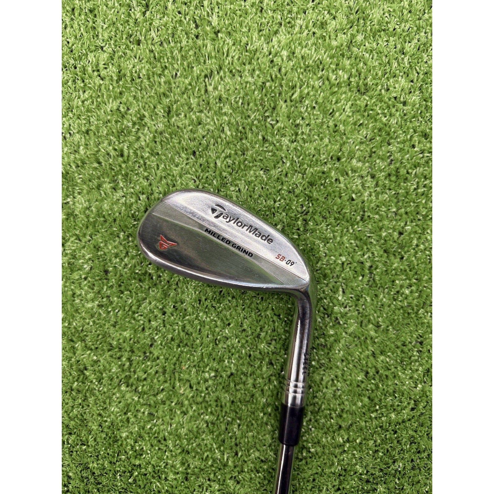 TaylorMade Milled Grind Satin Chrome S Sand Wedge 56 Deg 50.09 Steel RH P-131539