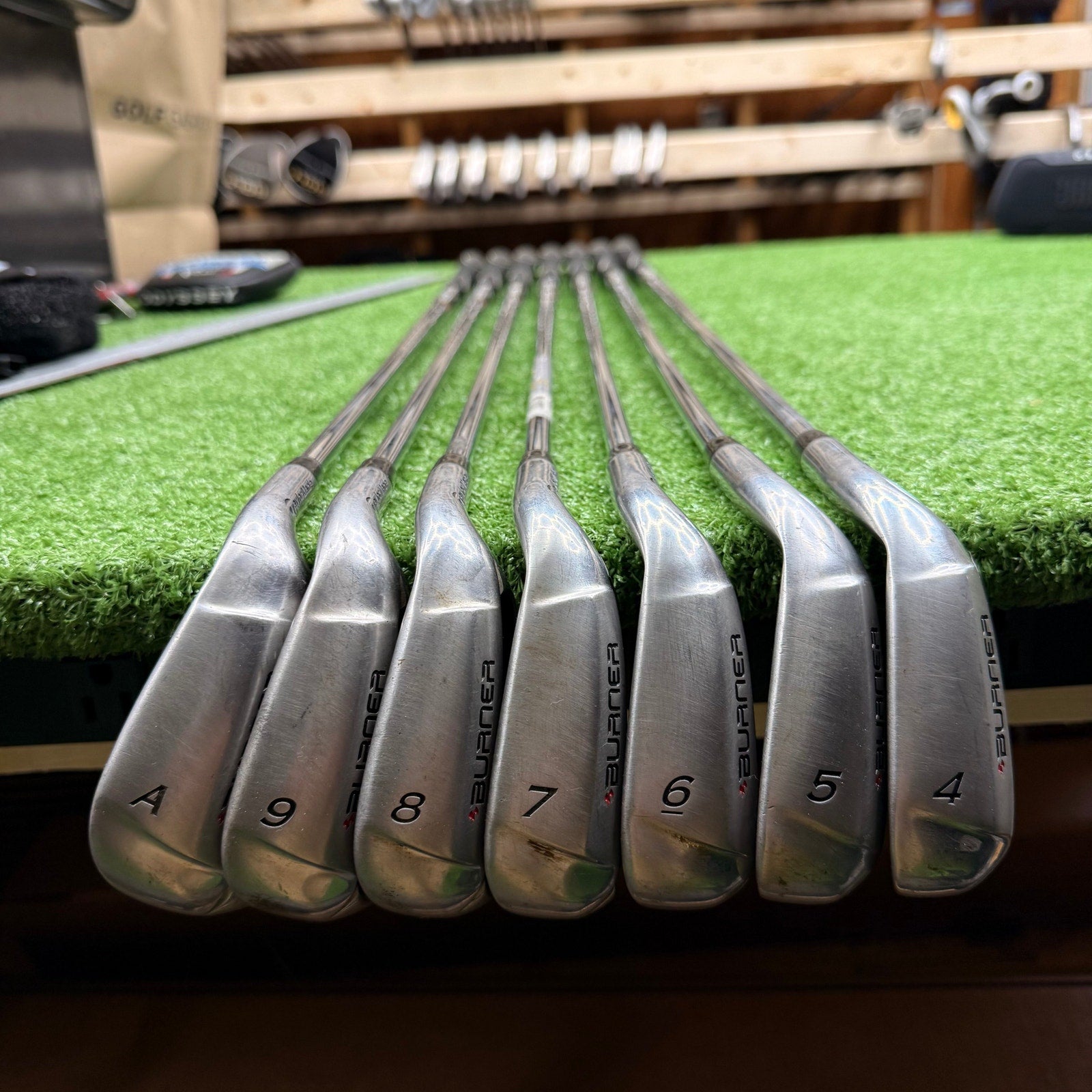 Taylormade Burner Superlaunch Iron Set 4-A Regular Steel RH *READ* - FAIRWAY FINDS