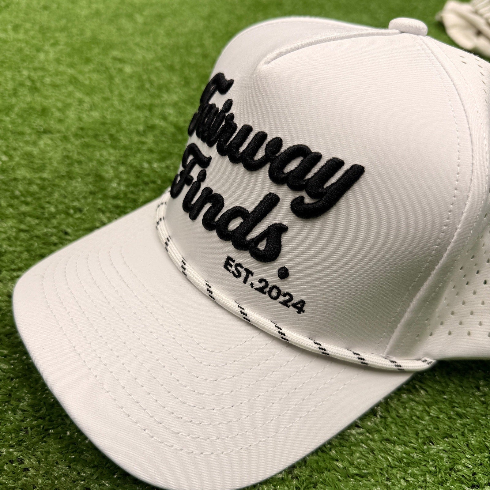 Fairway Finds™ Rope Hat V1 "White"