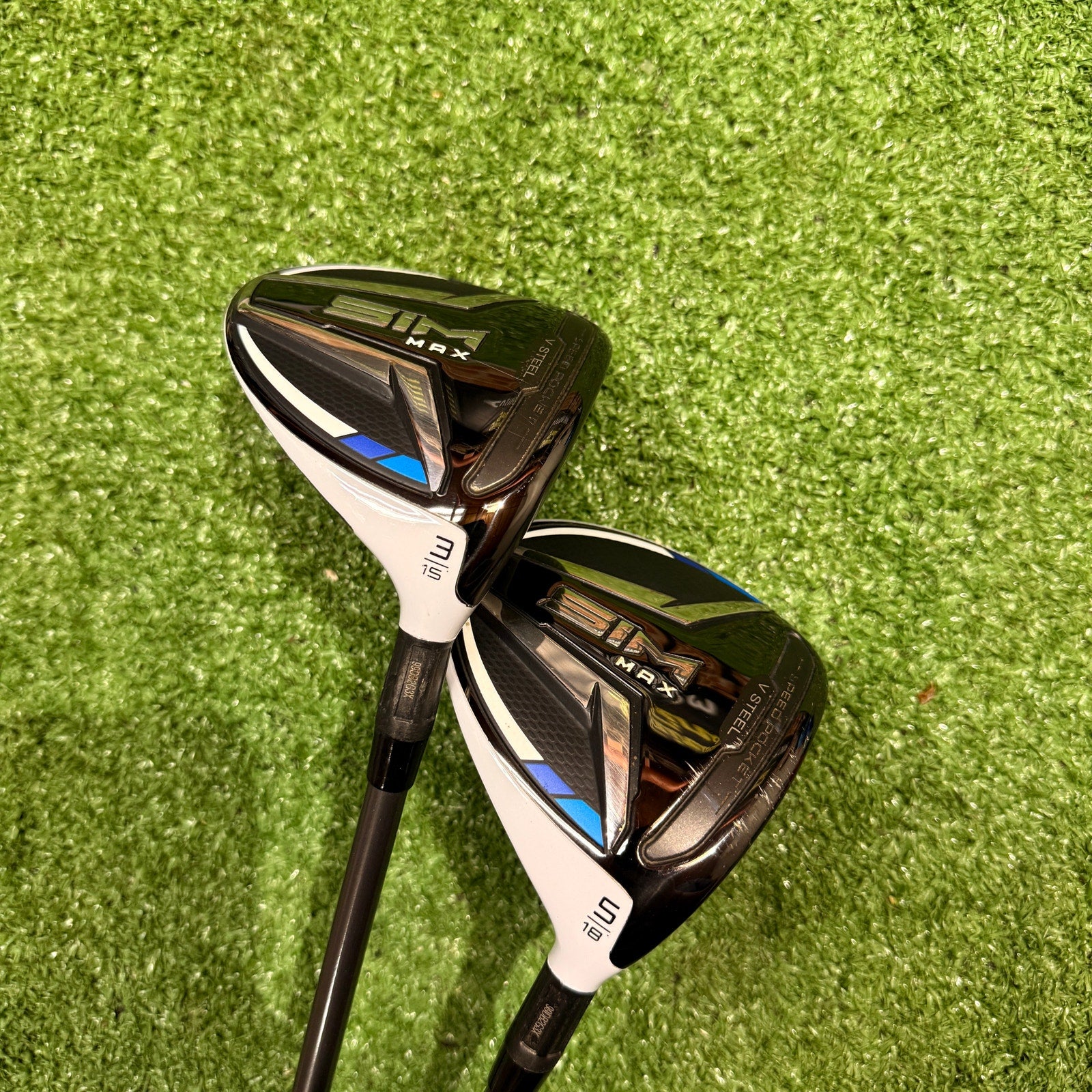 Taylormade Sim Max 3+5 Fairway Wood Bundle Regular Graphite RH