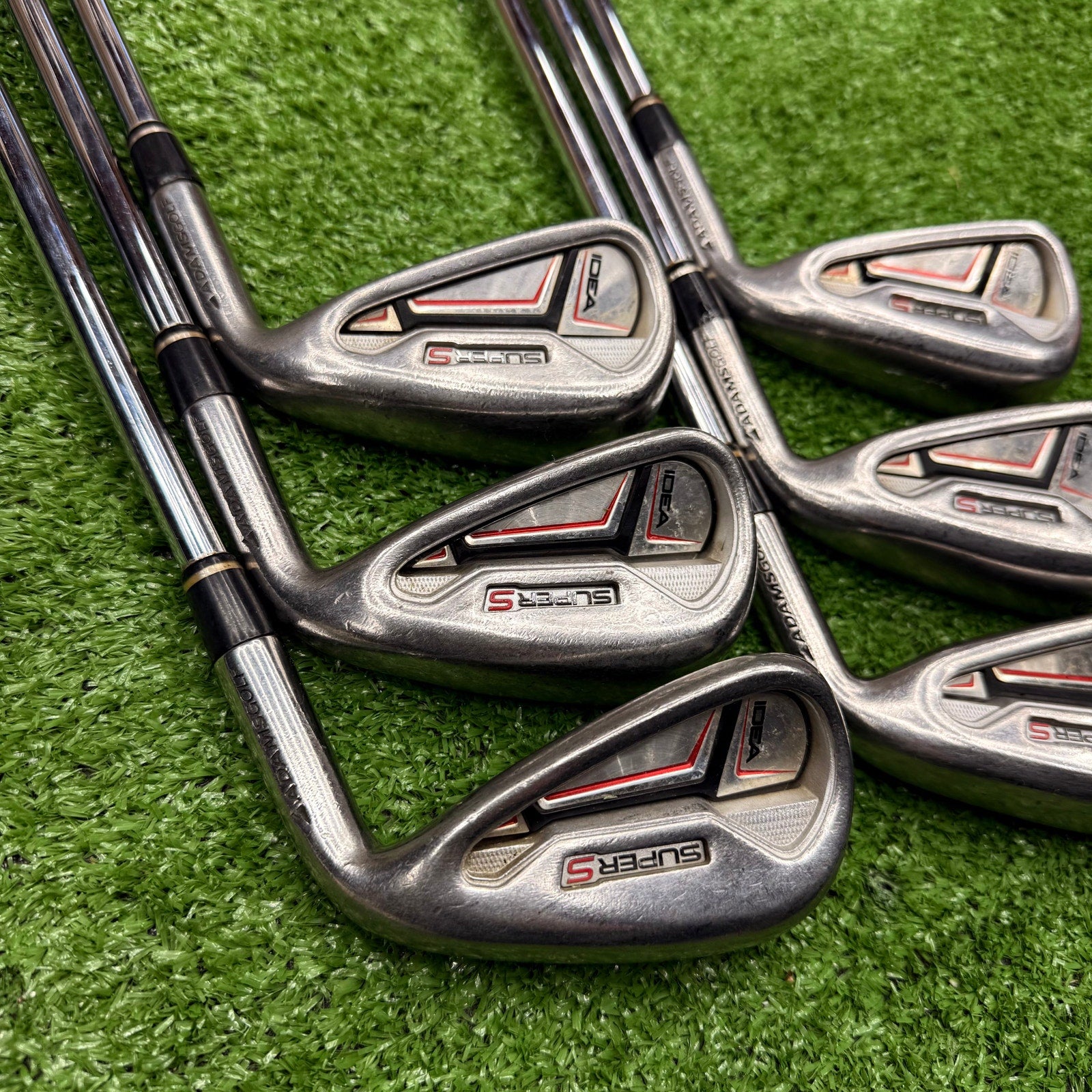 Adams IDEA Super S Iron Set 5-PW Steel Regular RH - FAIRWAY FINDS