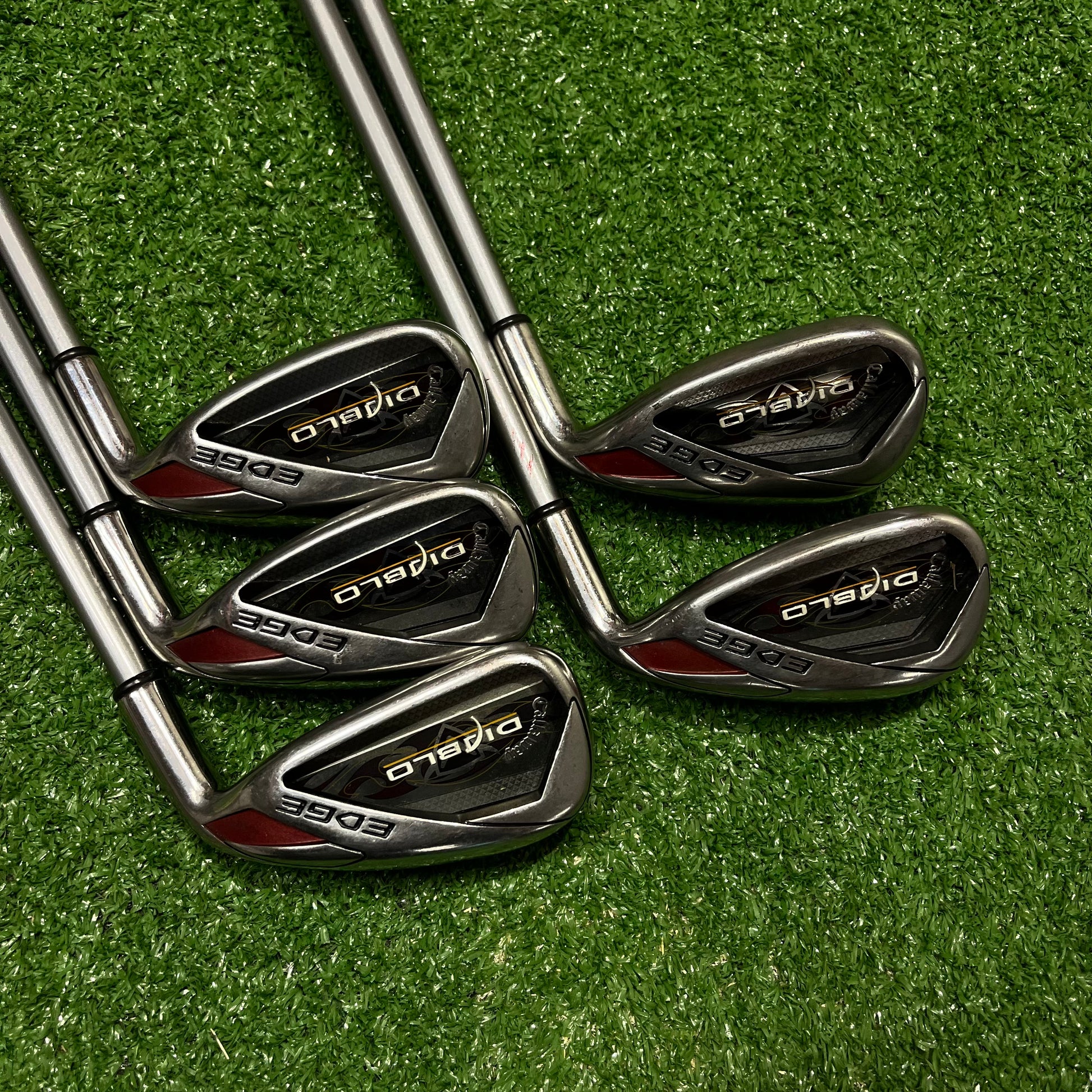 Callaway Diablo EDGE Iron Set 7-SW Ladies Graphite RH