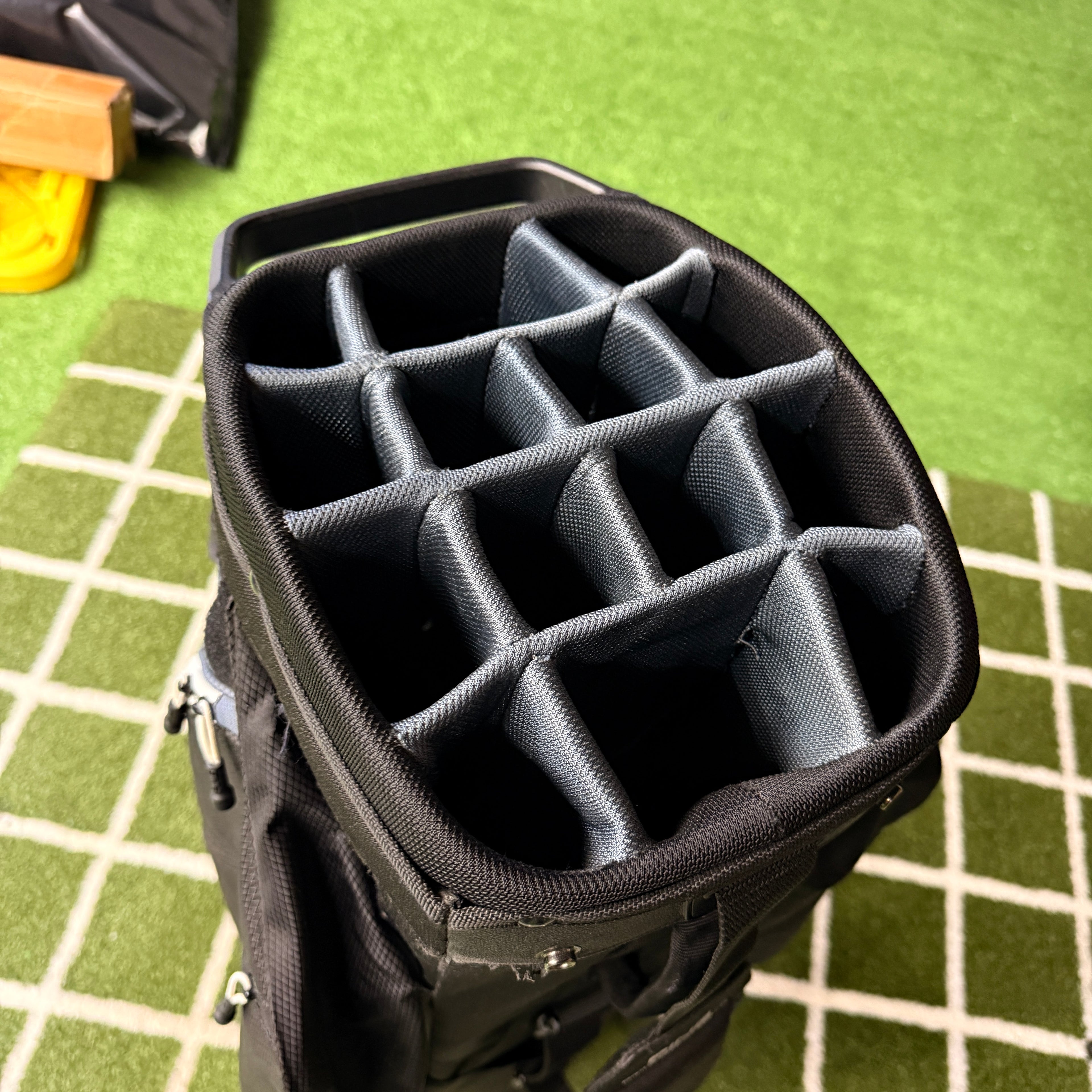 PING Traverse 14 Way Cart Bag Black/Gray