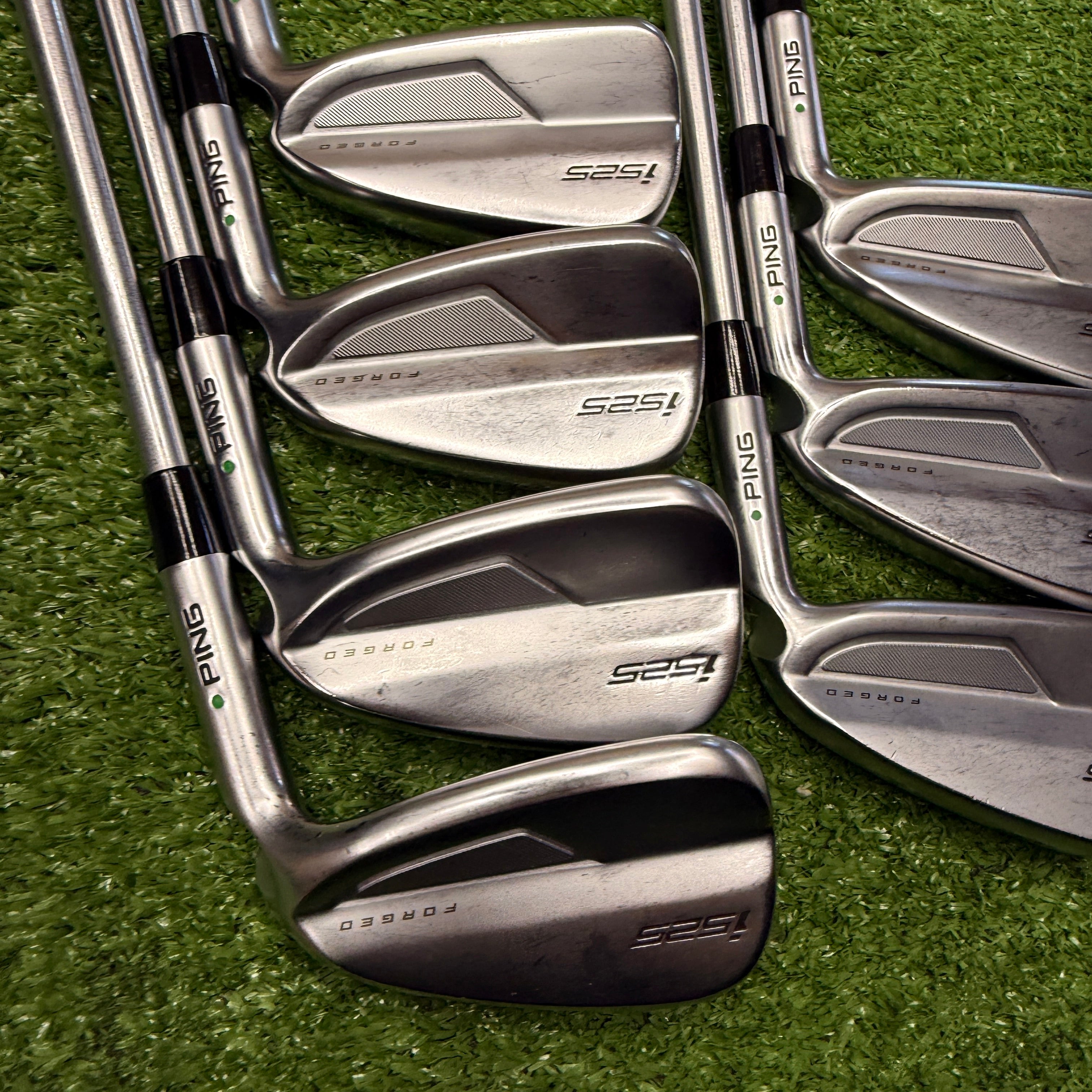 PING i525 "Green Dot" Iron Set 4-PW Stiff Steel RH