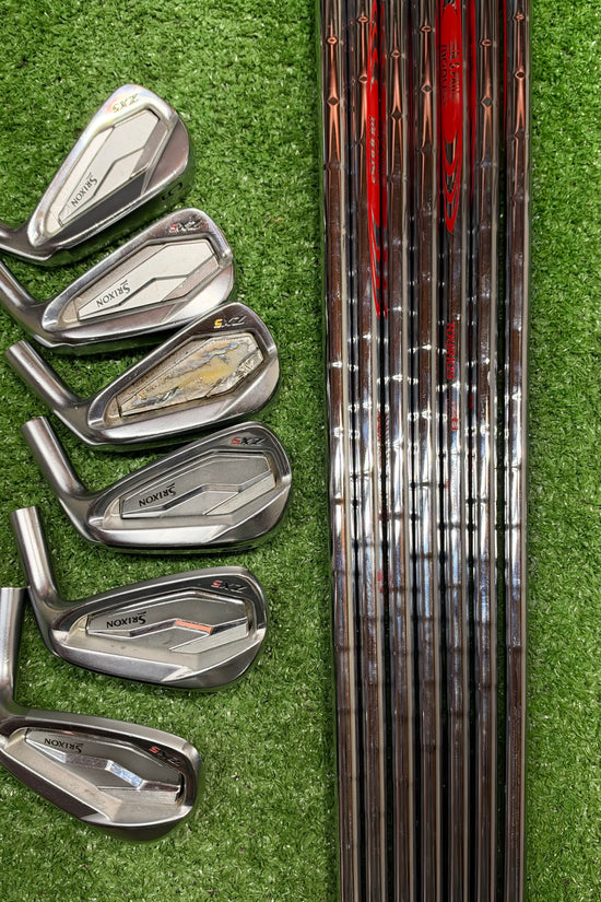 Srixon ZX5 Mark I heads 5-PW + Nippon NSPRO Stiff steel shafts