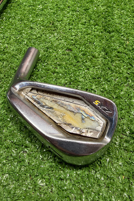 Srixon ZX5 Mark I heads 5-PW + Nippon NSPRO Stiff steel shafts