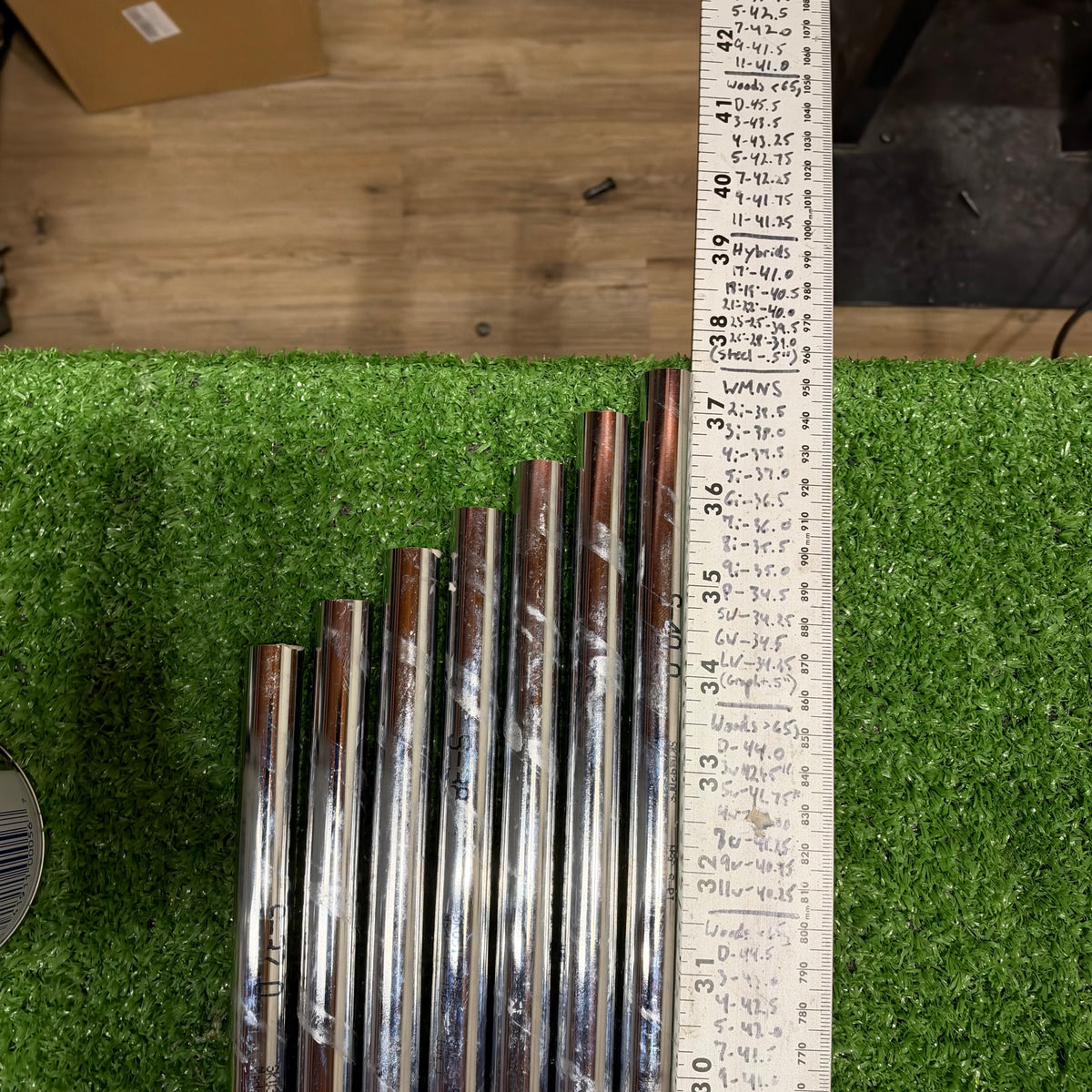 Srixon ZX5 Mark I heads 5-PW + Nippon NSPRO Stiff steel shafts
