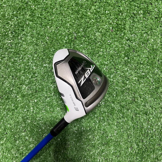 Taylormade RBZ Tour 14.5° Three Wood Graphite TourAD Stiff Flex RH