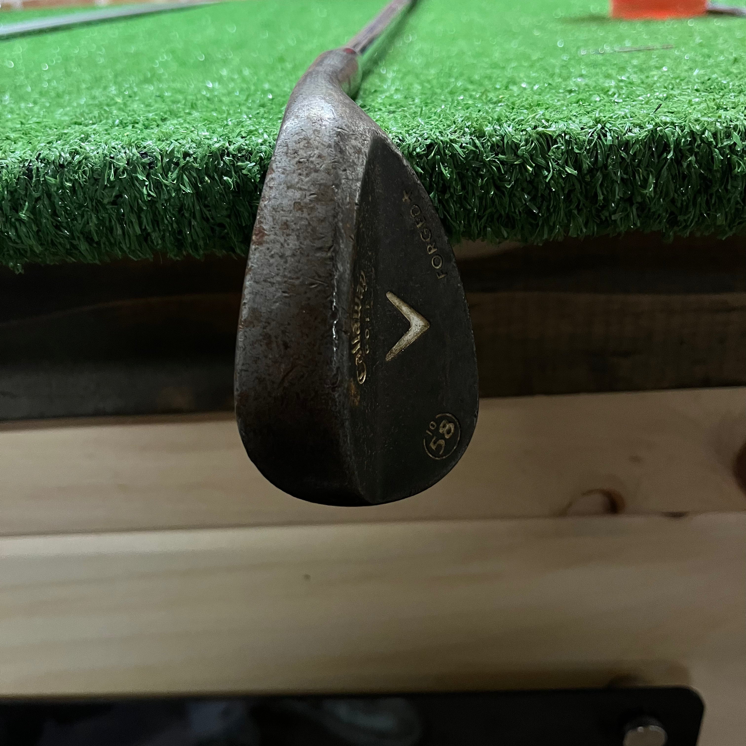 Callaway Forged 58° Wedge Steel Stiff Flex RH