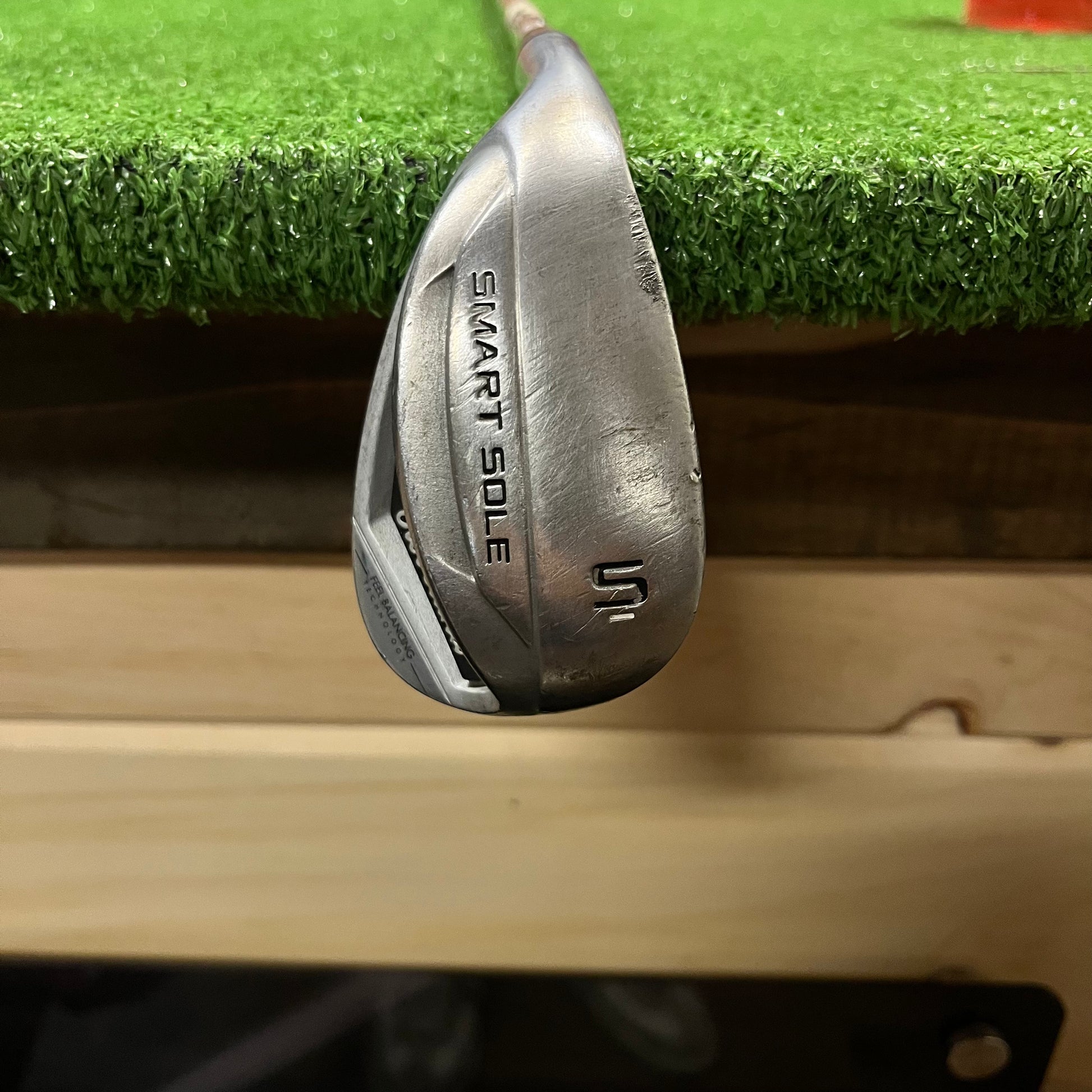 Cleveland Smart Sole 58° Sand Wedge Steel Stiff Flex LH