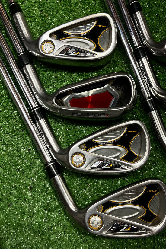 Taylormade R7 Iron Set 4-PW Iron Set Steel Regular Flex RH *READ*
