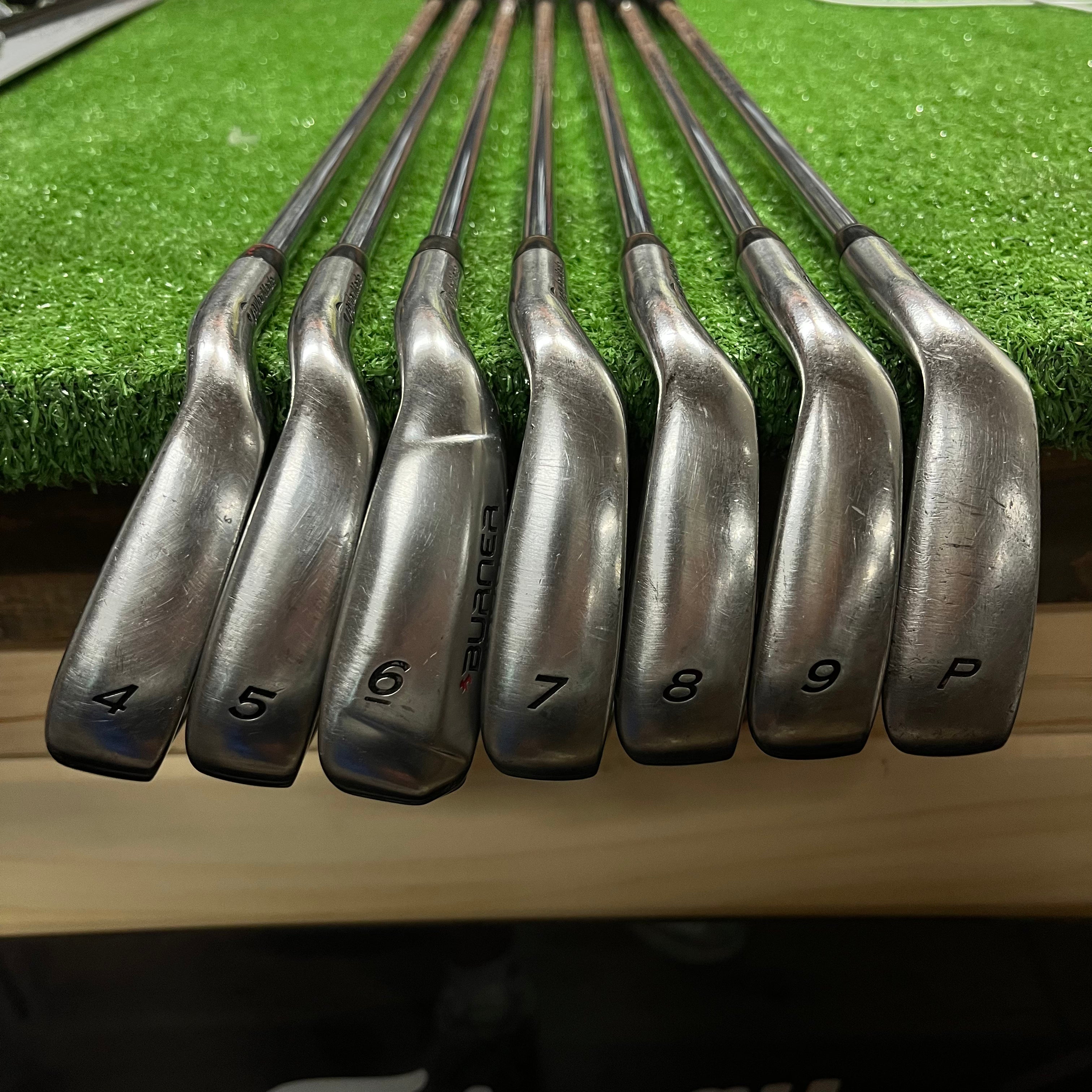 Taylormade R7 Iron Set 4-PW Iron Set Steel Regular Flex RH *READ*