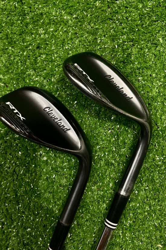 Cleveland RTX Full Face 56° and 60° Wedge Set Steel Stiff RH