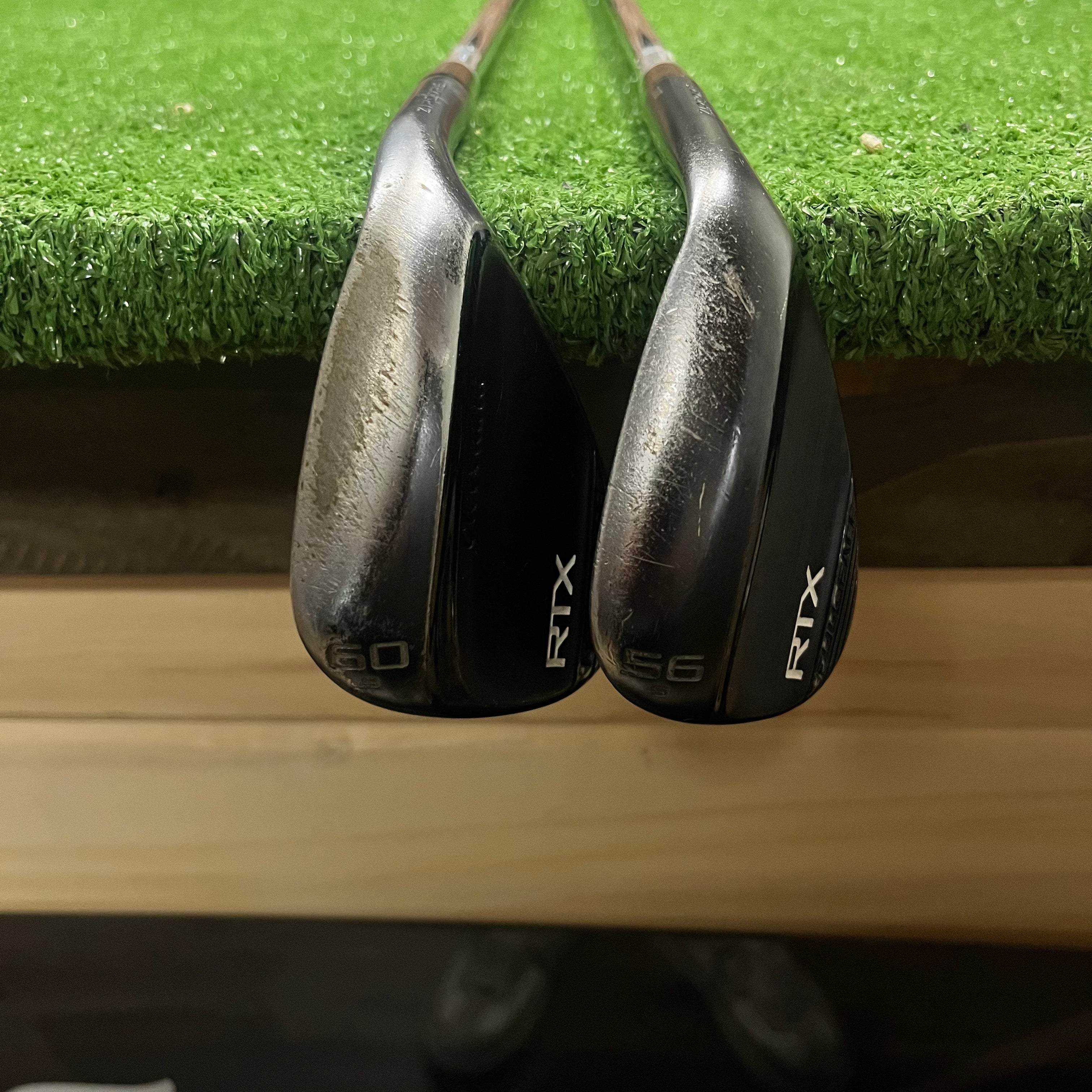 Cleveland RTX Full Face 56° and 60° Wedge Set Steel Stiff RH