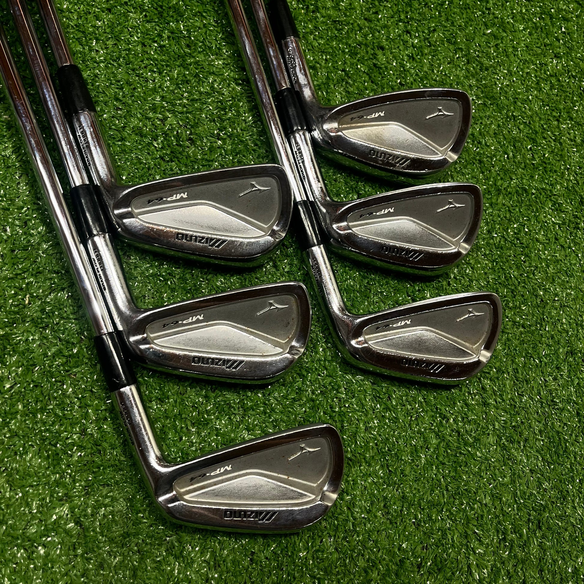 Mizuno Mp-64 4-9 Iron Set Steel Stiff RH