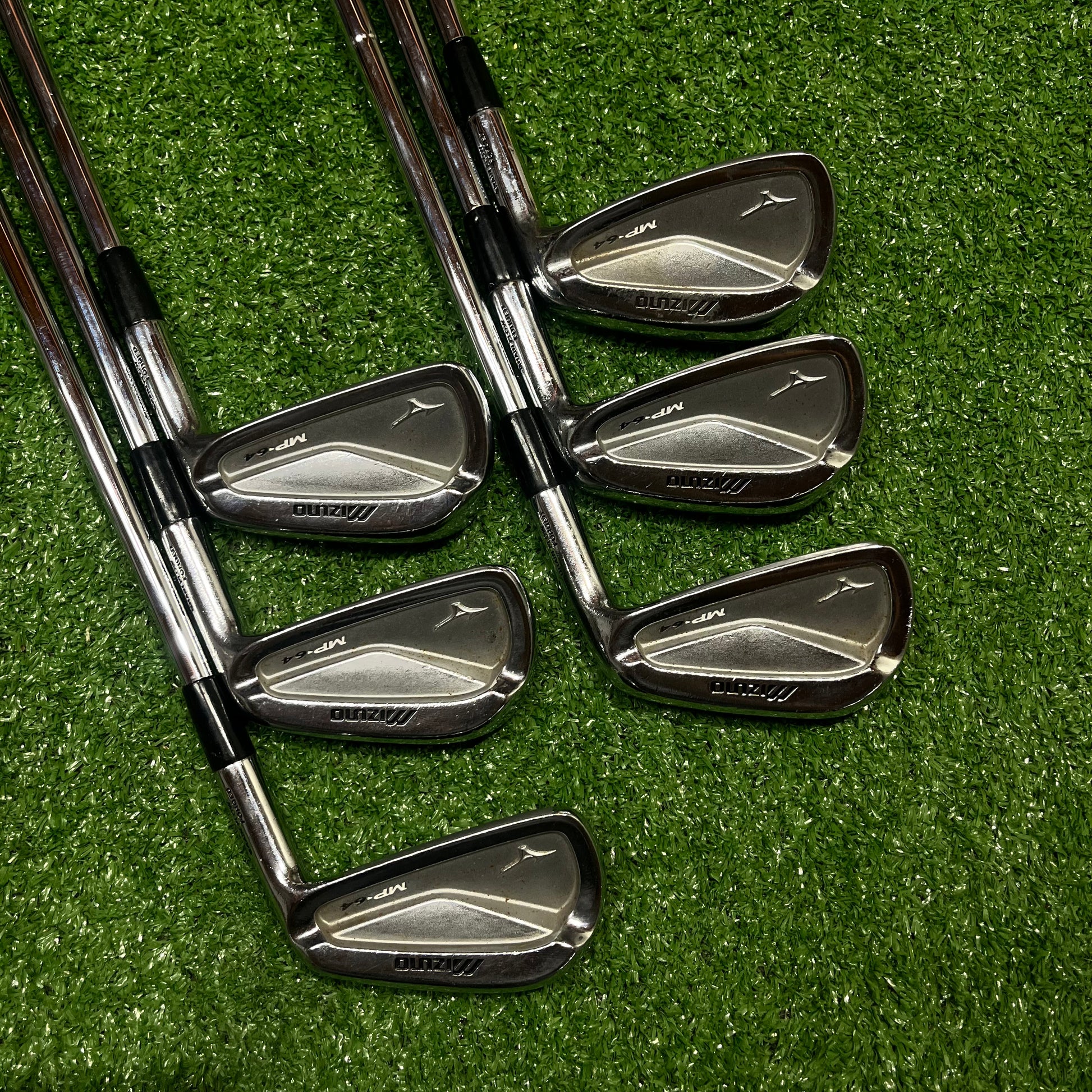 Mizuno Mp-64 4-9 Iron Set Steel Stiff RH