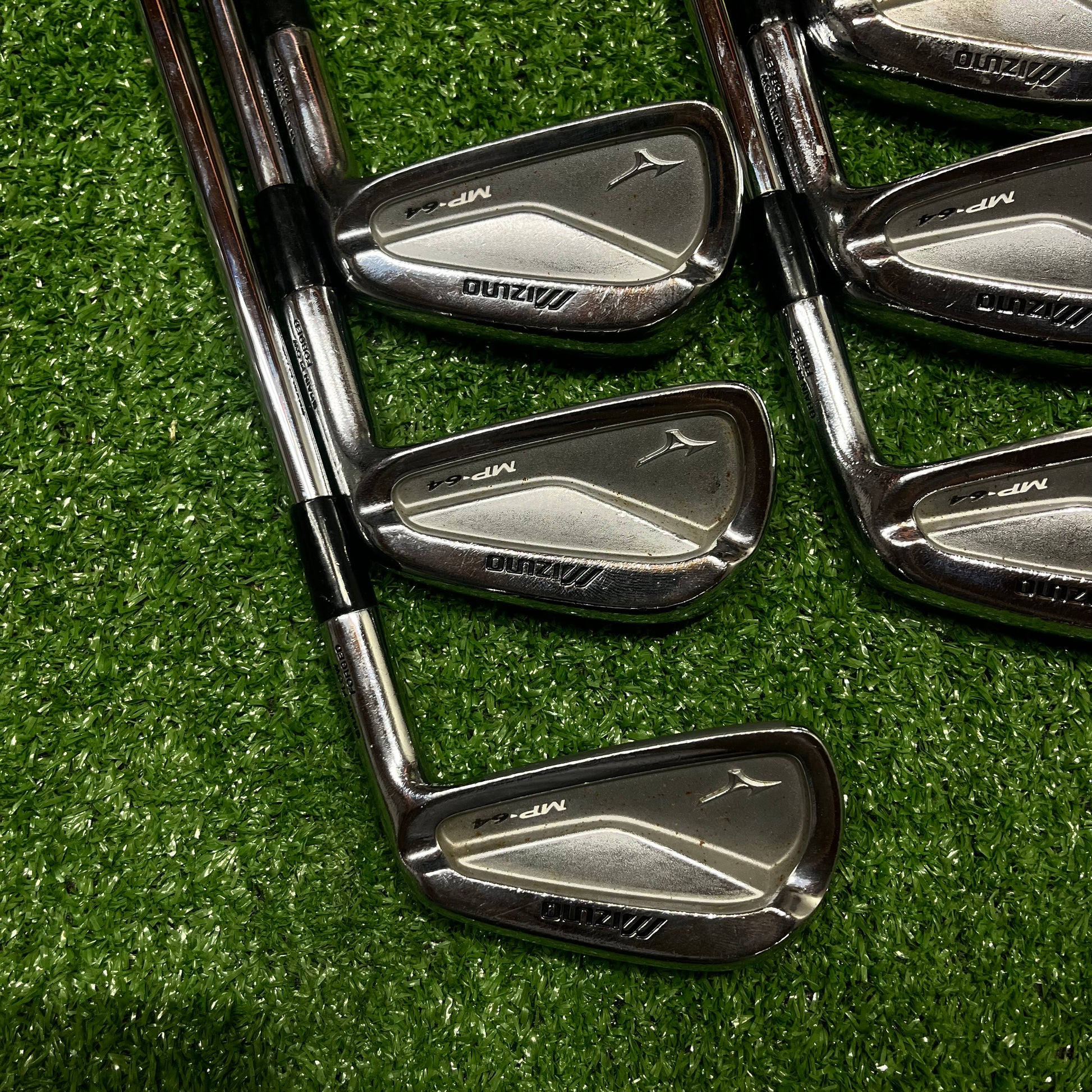 Mizuno Mp-64 4-9 Iron Set Steel Stiff RH