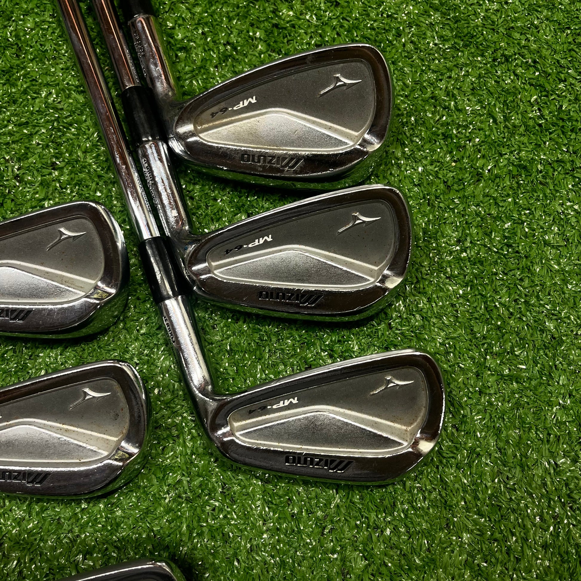 Mizuno Mp-64 4-9 Iron Set Steel Stiff RH