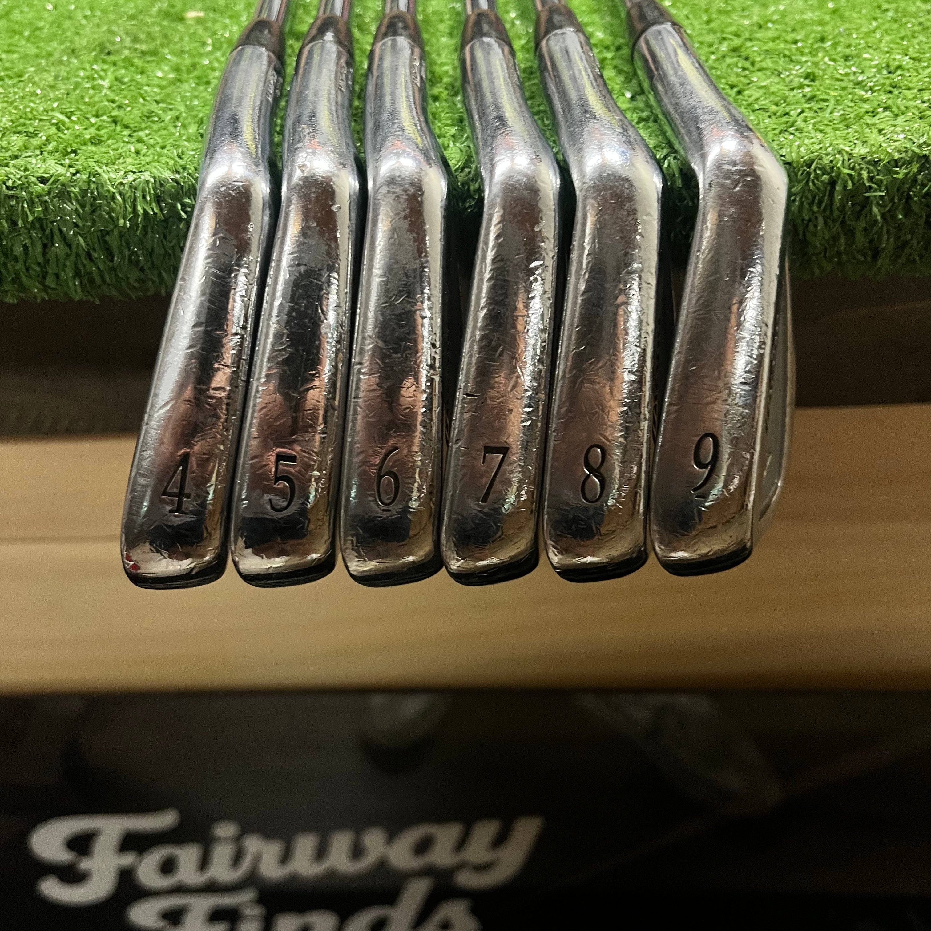 Mizuno Mp-64 4-9 Iron Set Steel Stiff RH