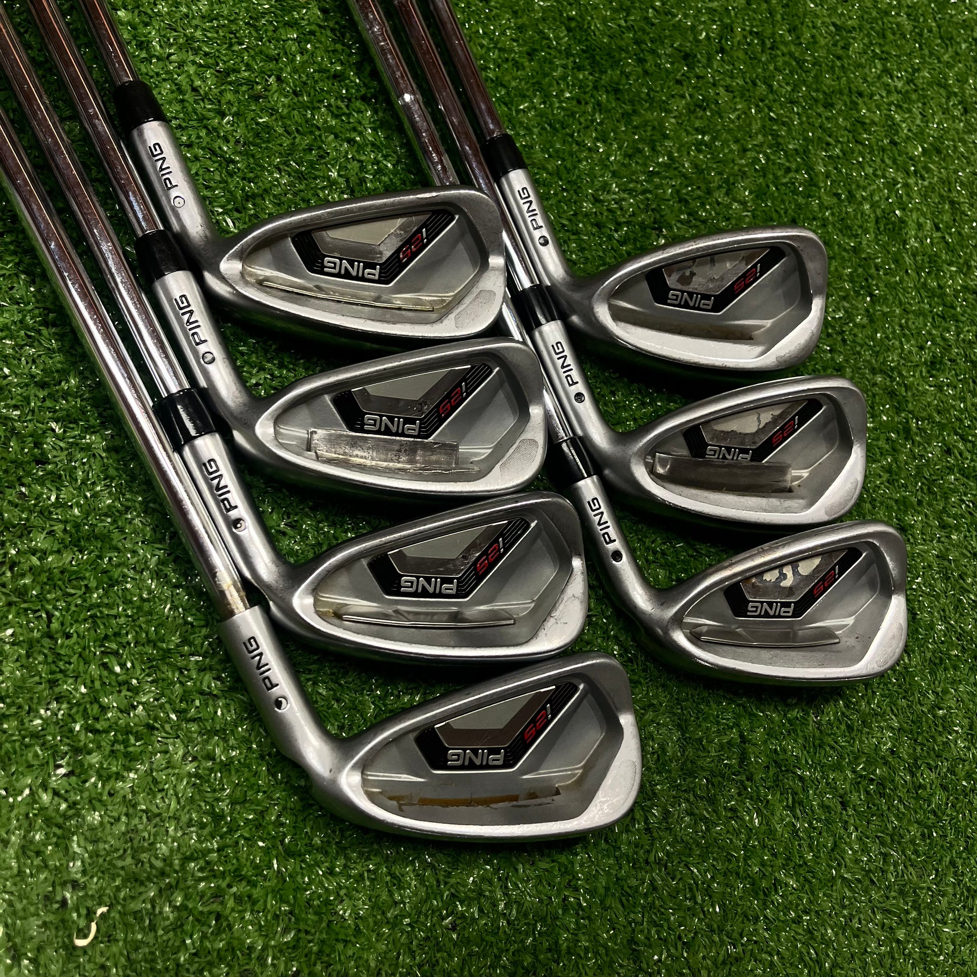 Ping i25s 4-PW Iron Set Steel Stiff Flex RH