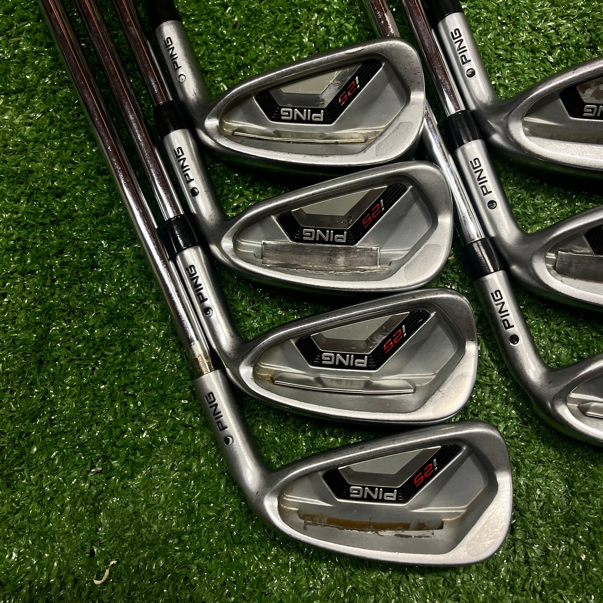 Ping i25s 4-PW Iron Set Steel Stiff Flex RH