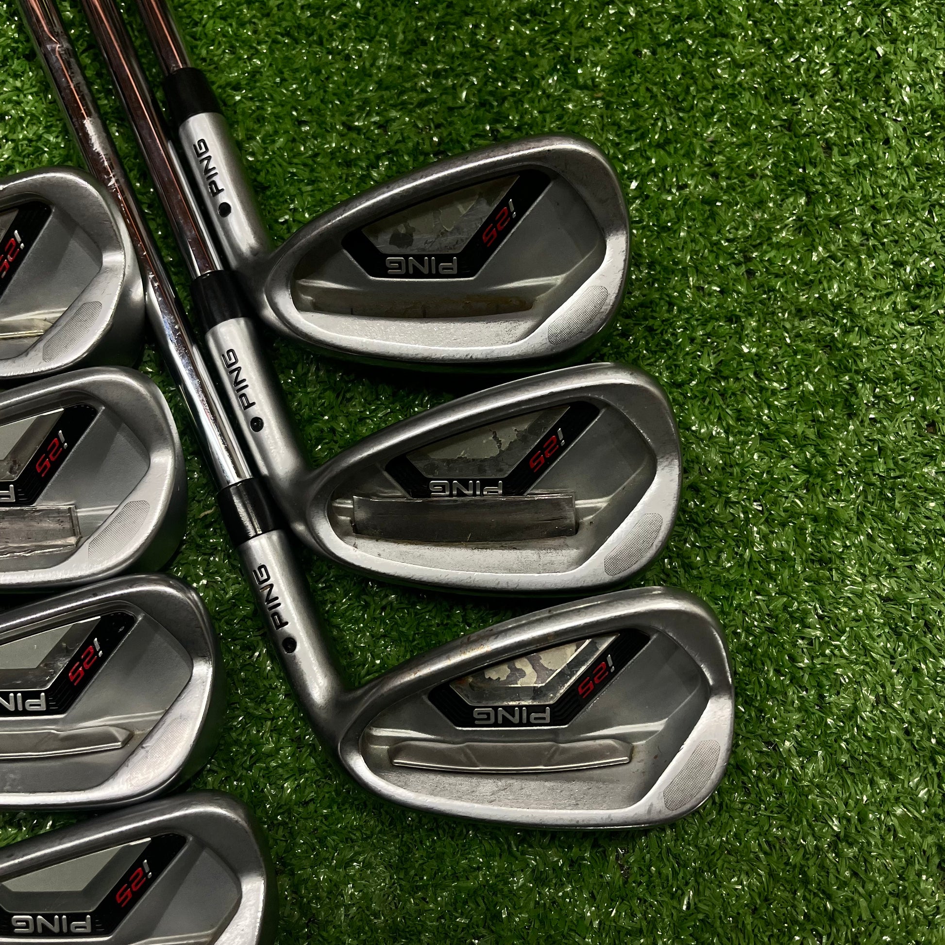 Ping i25s 4-PW Iron Set Steel Stiff Flex RH