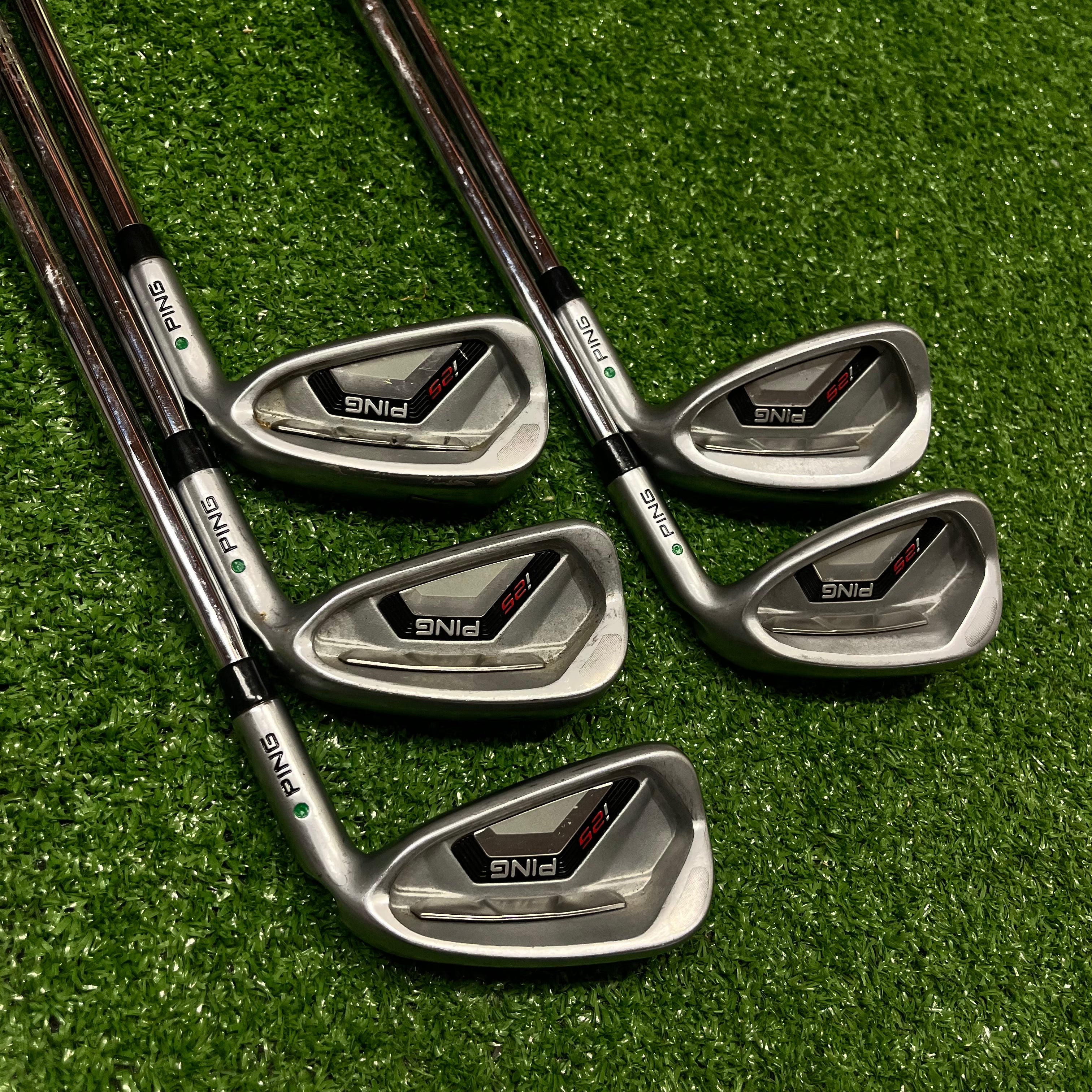 Ping i25s 5-PW Iron Set Steel Regular Flex Shaft RH *READ*