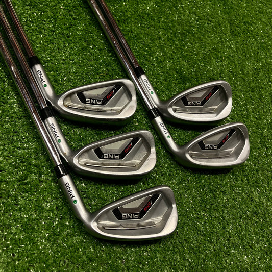Ping i25s 5-PW Iron Set Steel Regular Flex Shaft RH *READ*
