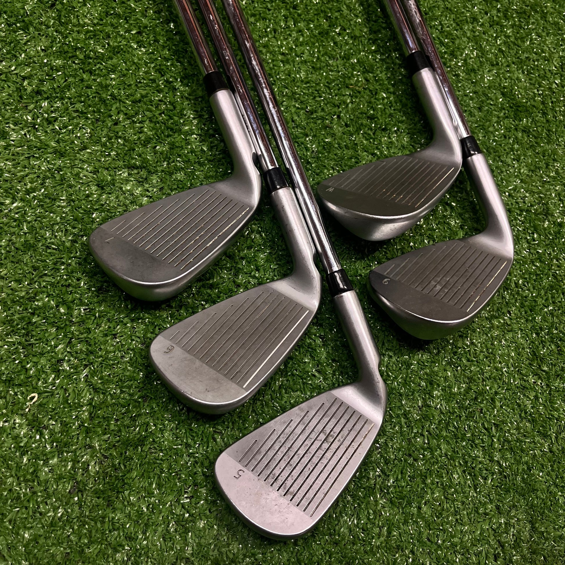 Ping i25s 5-PW Iron Set Steel Regular Flex Shaft RH *READ*