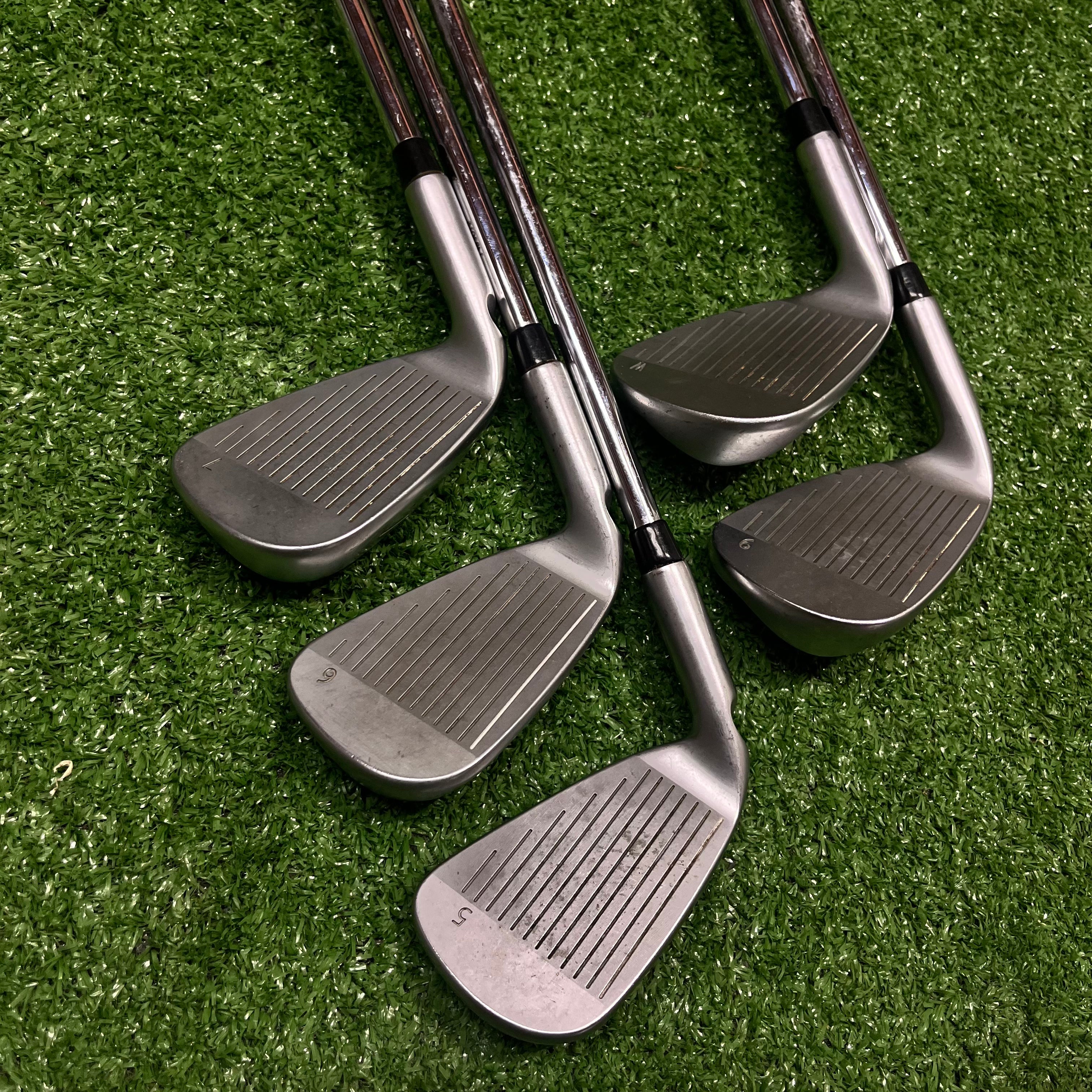 Ping i25s 5-PW Iron Set Steel Regular Flex Shaft RH *READ*