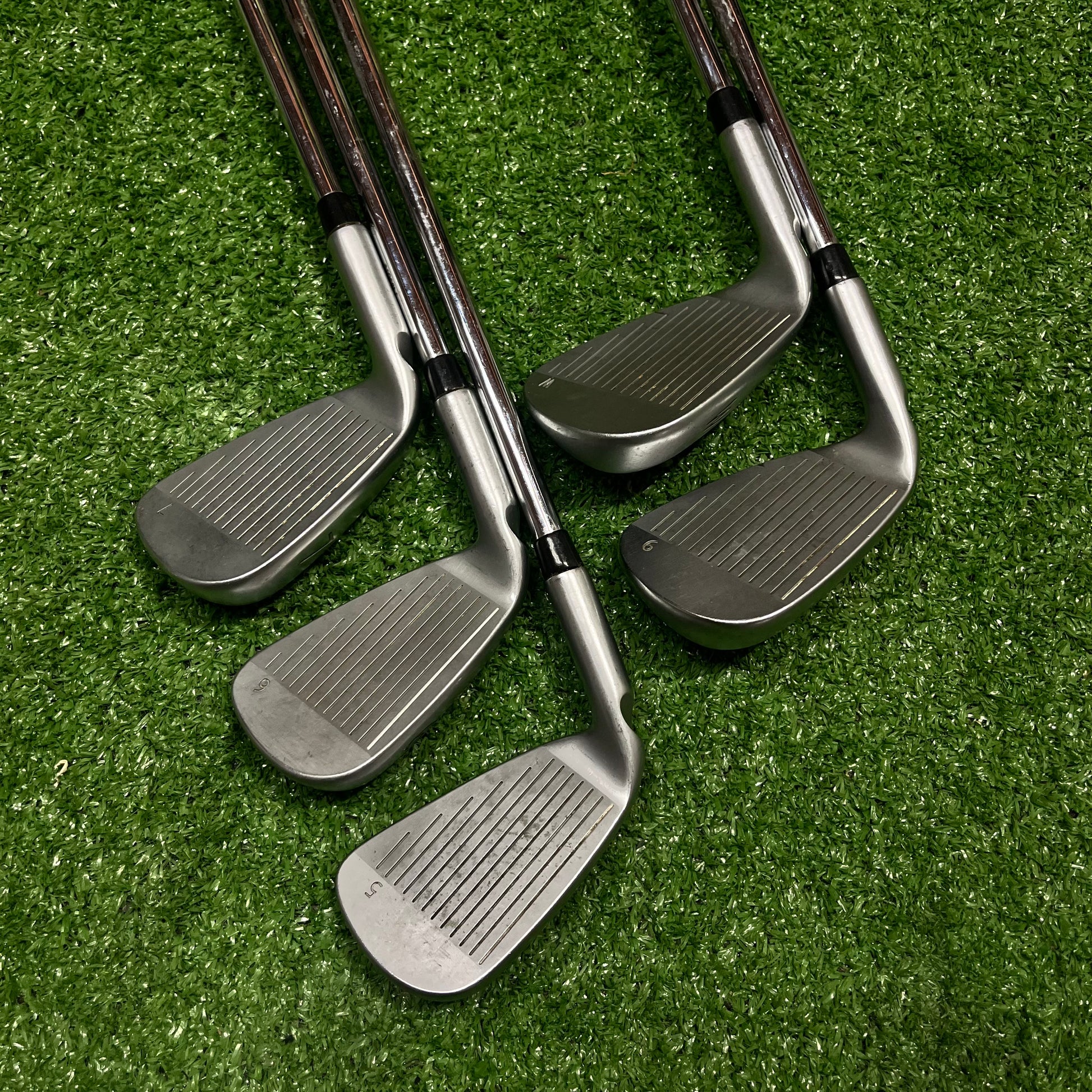Ping i25s 5-PW Iron Set Steel Regular Flex Shaft RH *READ*