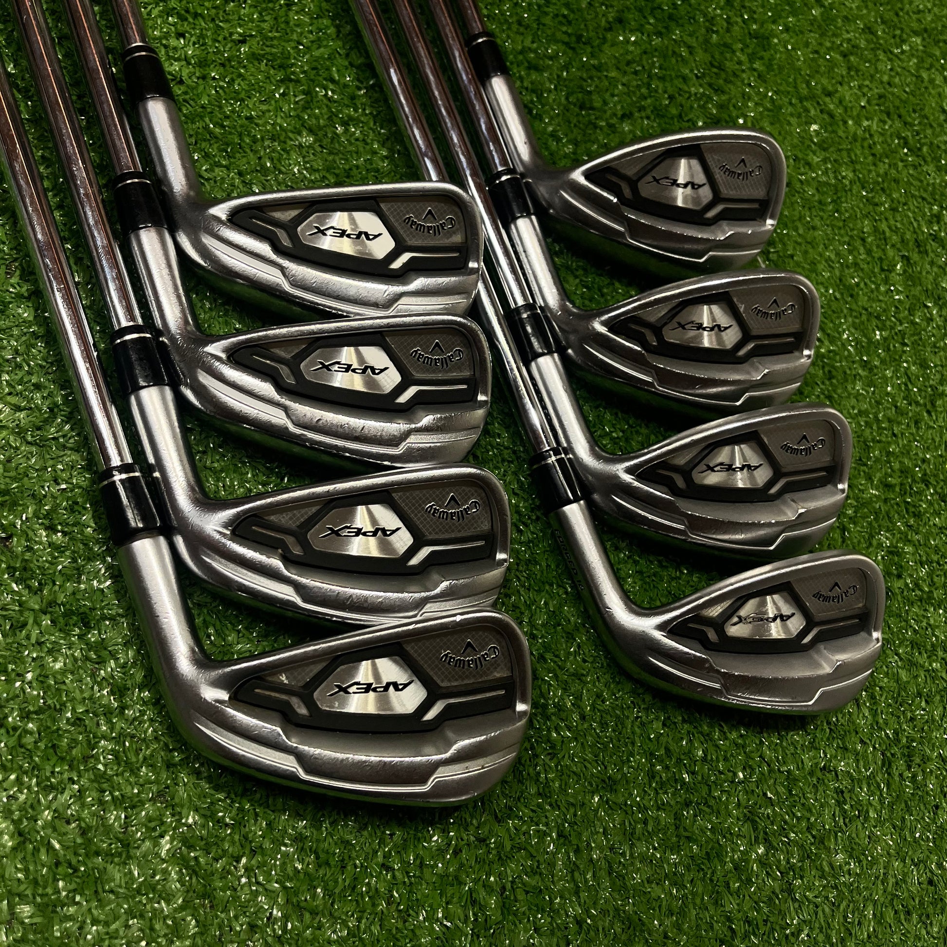 Callaway Apex 4-AW Iron Set Steel Stiff Flex RH