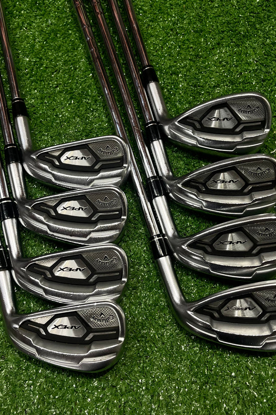 Callaway Apex 4-AW Iron Set Steel Stiff Flex RH