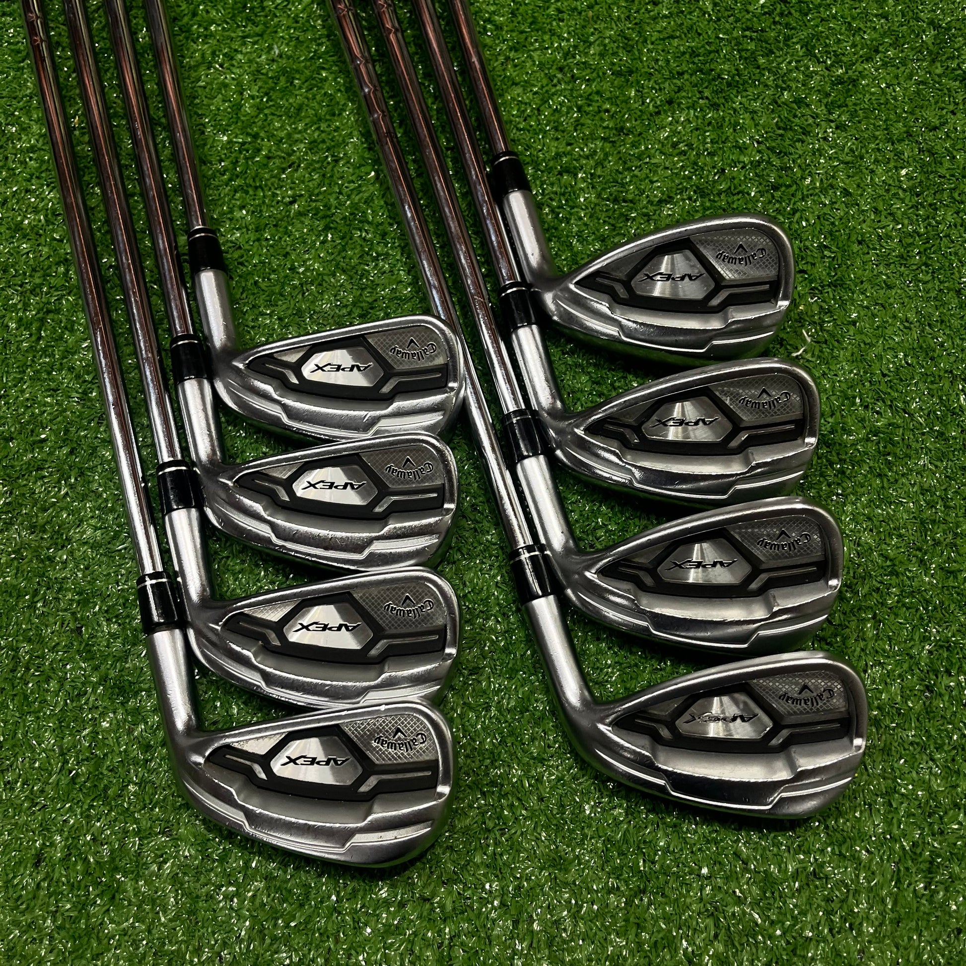 Callaway Apex 4-AW Iron Set Steel Stiff Flex RH