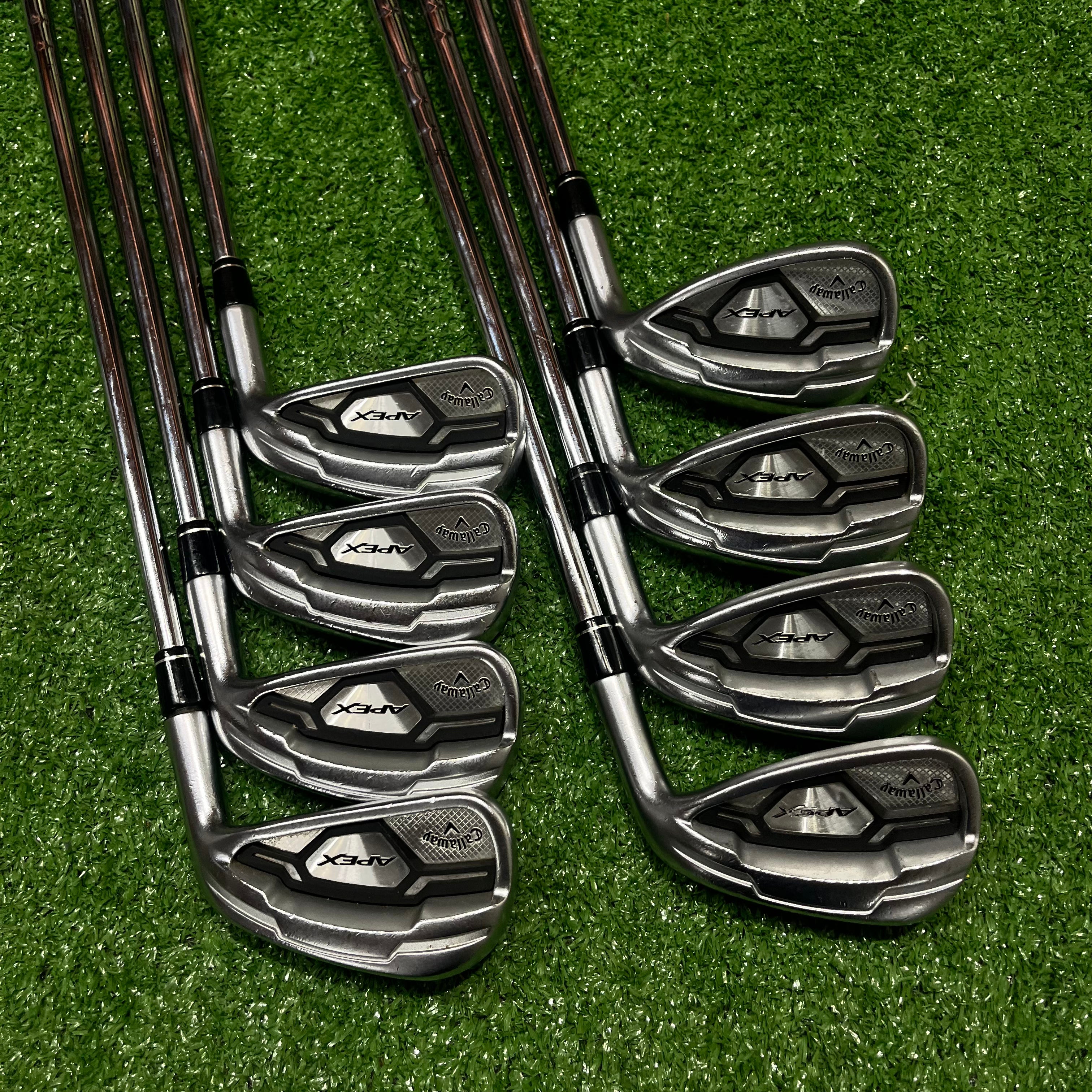 Callaway Apex 4-AW Iron Set Steel Stiff Flex RH