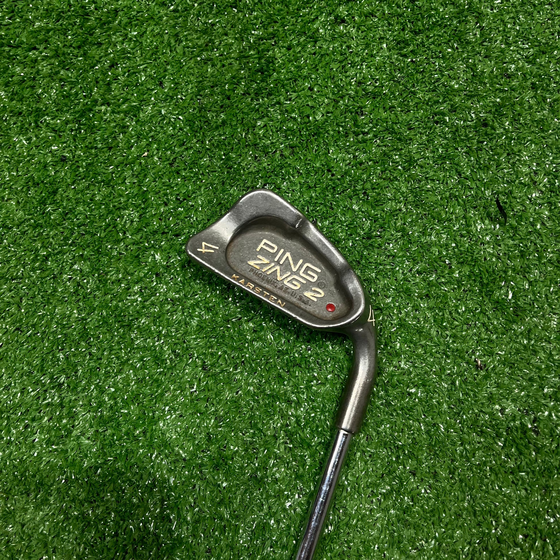 Ping Zing Karsten 4 Iron Steel Stiff Flex RH